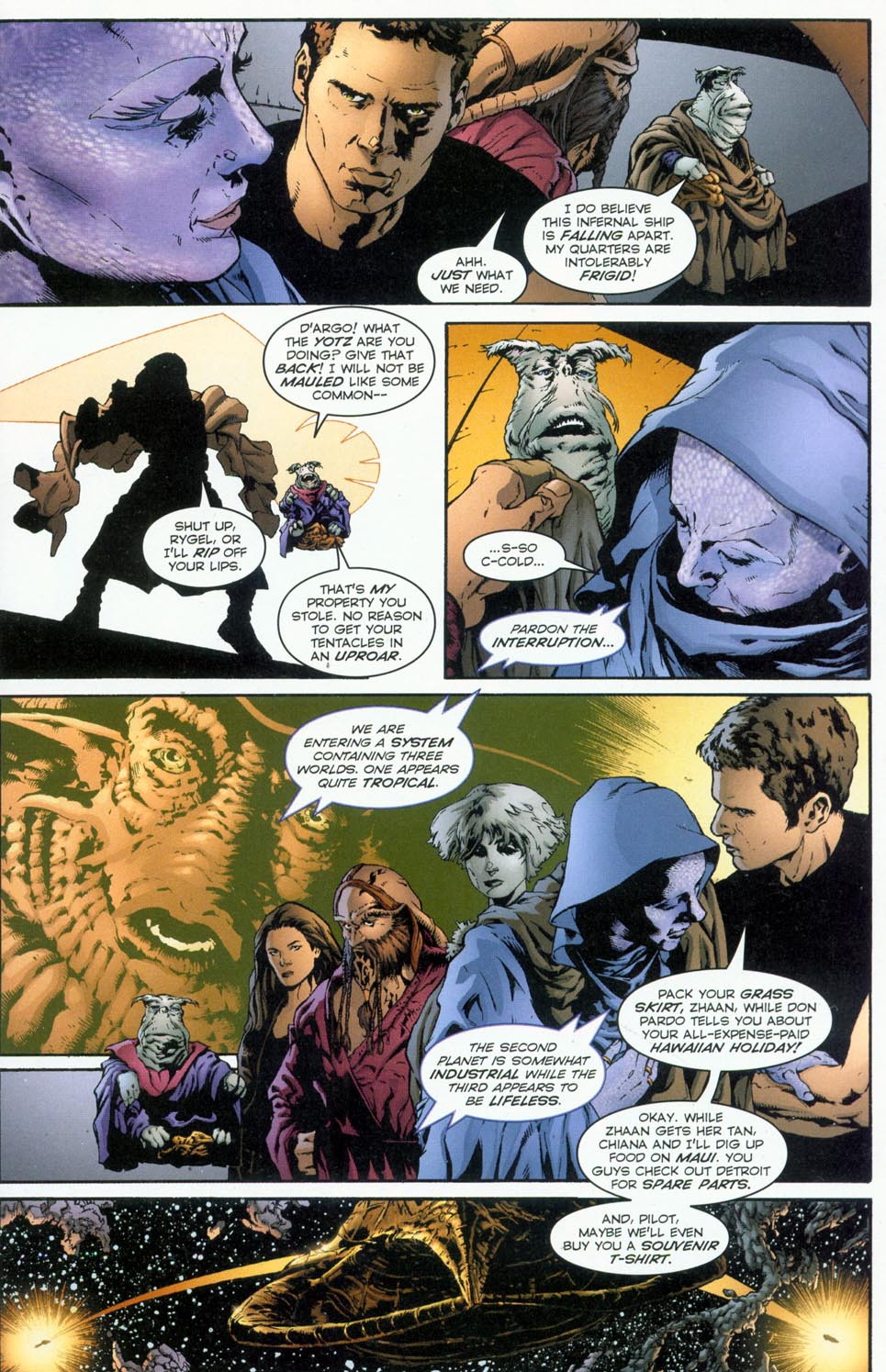 Read online Farscape:  War Torn comic -  Issue #1 - 7