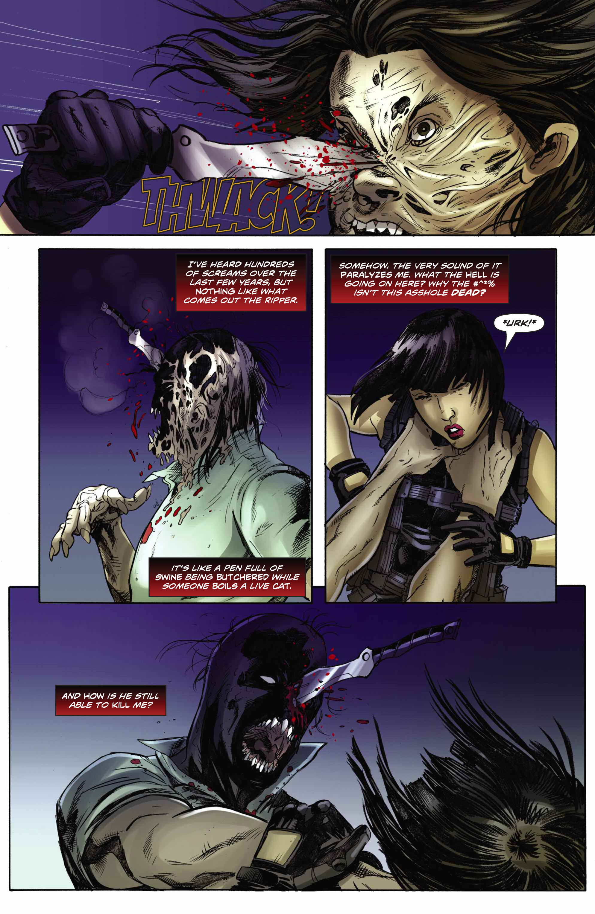 Read online Swords of Sorrow: Vampirella & Jennifer Blood comic -  Issue #1 - 20