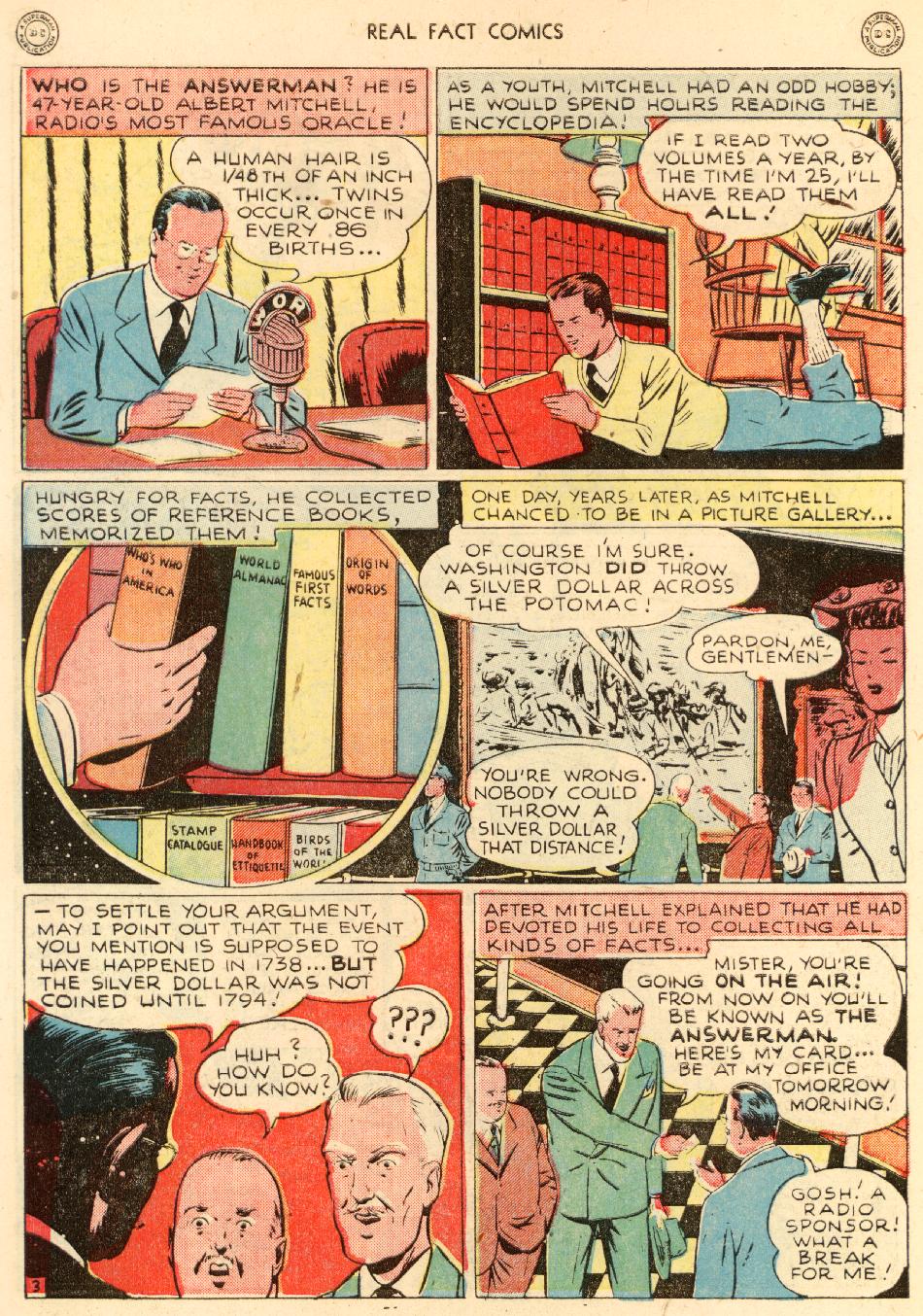 Read online Real Fact Comics comic -  Issue #11 - 12