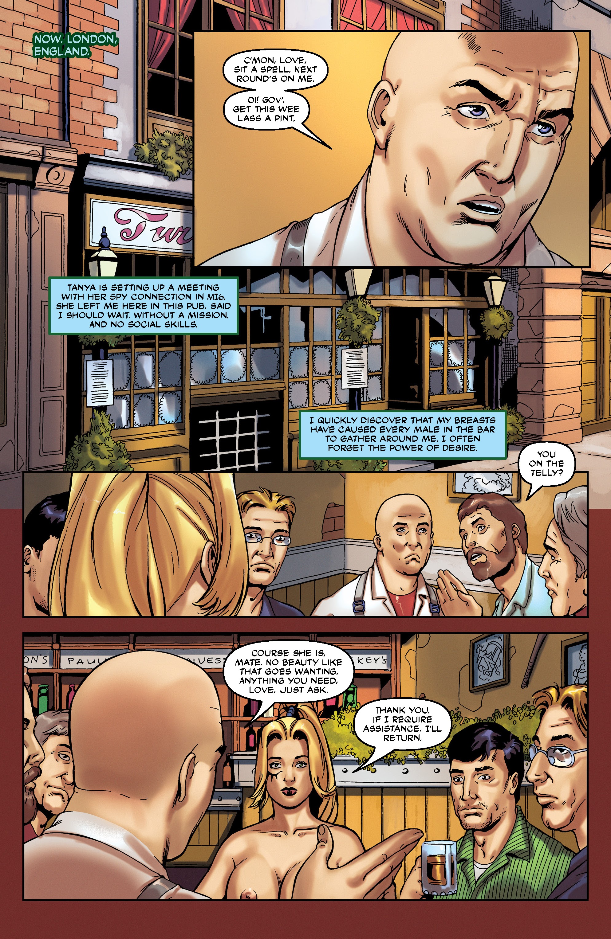 Read online Threshold:Allure comic -  Issue #1 - 30