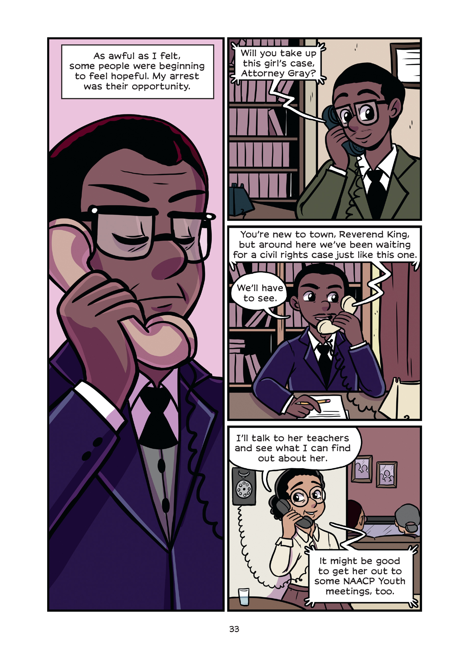 Read online History Comics comic -  Issue # Rosa Parks & Claudette Colvin - Civil Rights Heroes - 38