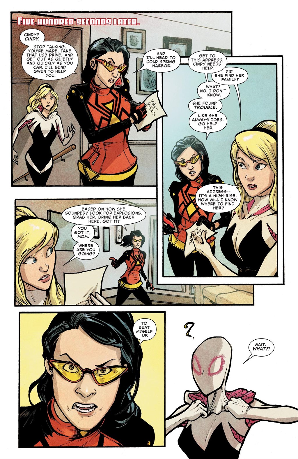 Spider-Gwen: Ghost-Spider - Edge of Spider-Verse (Modern Era Epic Collection) chapter 4 page 22