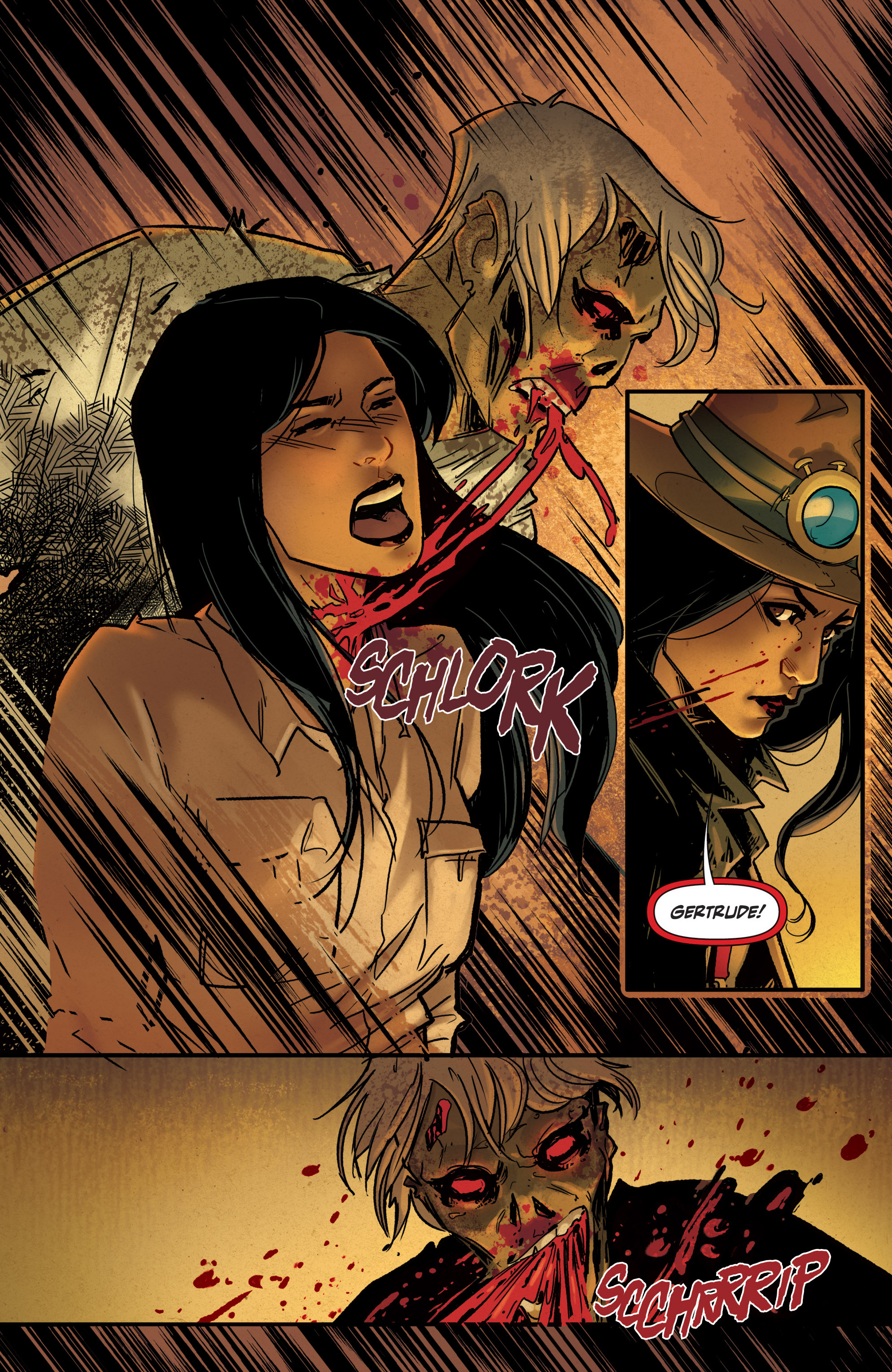 Read online Van Helsing vs The Mummy of Amun-Ra comic -  Issue #2 - 11