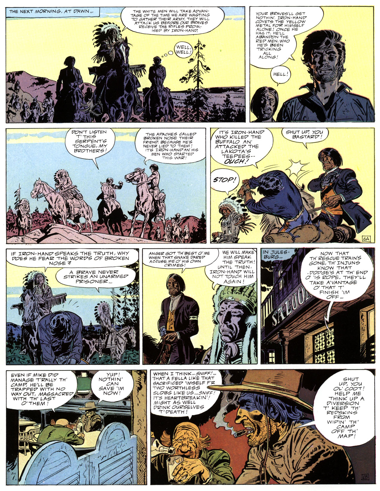 Read online Epic Graphic Novel: Lieutenant Blueberry comic -  Issue #3 - 10
