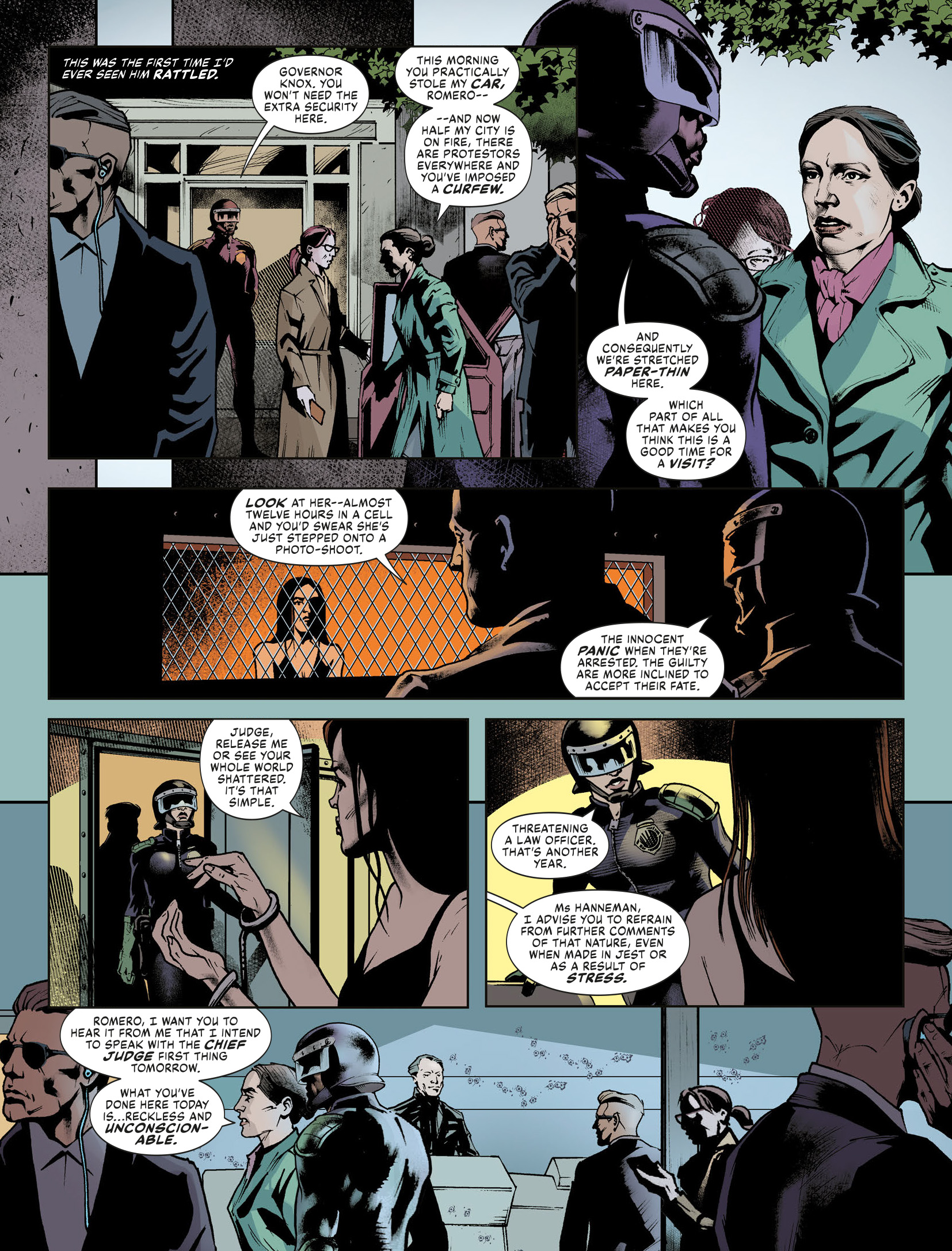 Read online Judge Dredd Megazine (Vol. 5) comic -  Issue #458 - 126