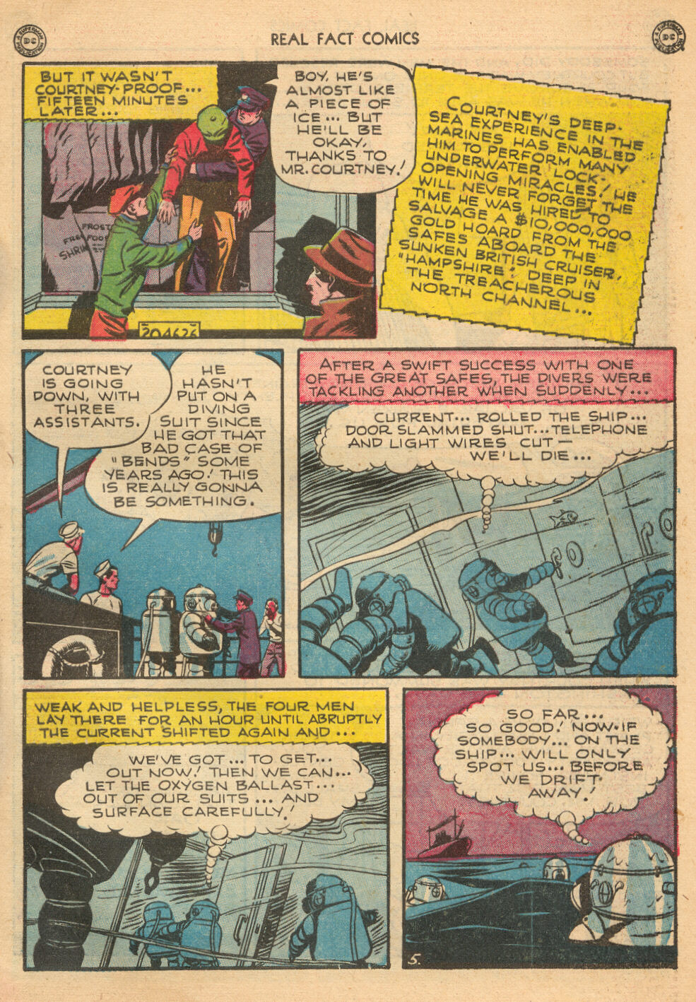 Read online Real Fact Comics comic -  Issue #6 - 7