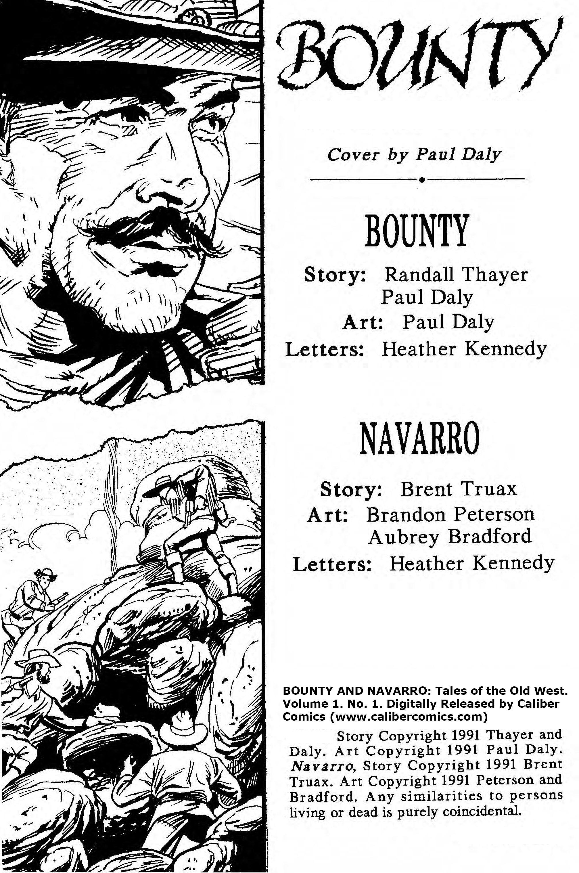 Read online Bounty and Navarro: Tales of the Old West comic -  Issue # TPB - 6