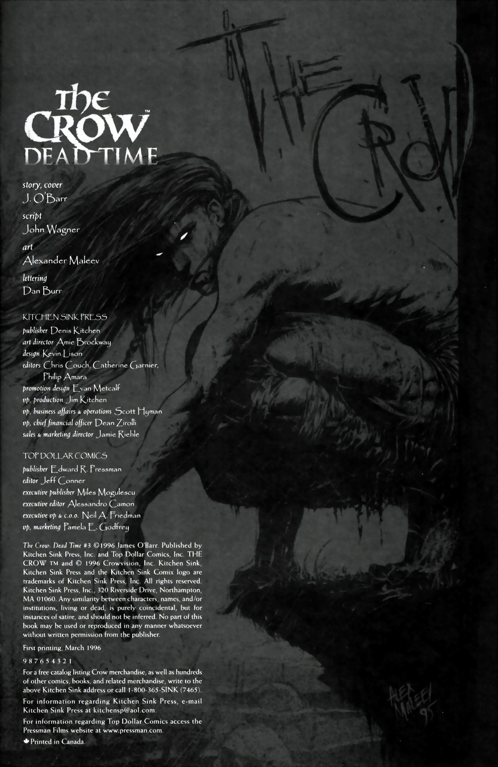 Read online The Crow: Dead Time comic -  Issue #3 - 2