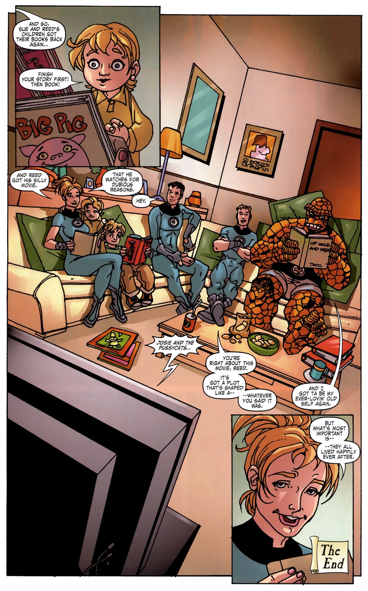 Read online Fantastic Four: True Story comic -  Issue #4 - 23