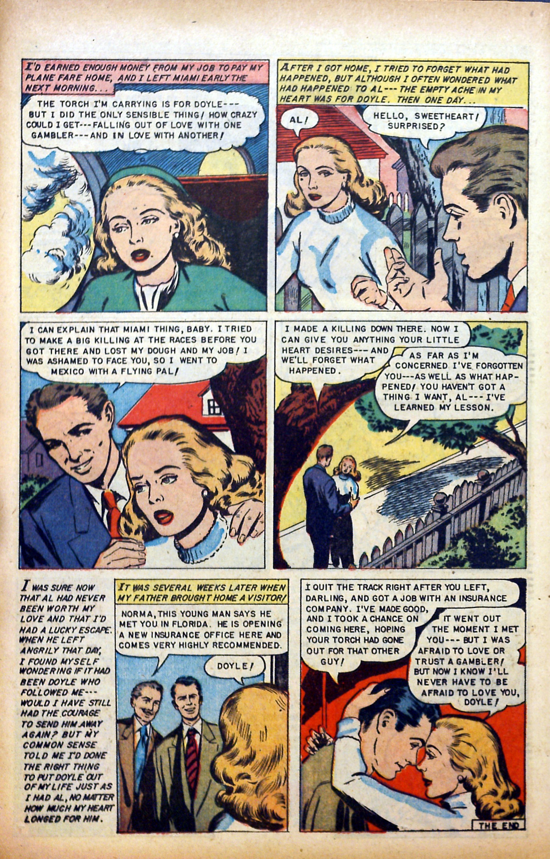 Read online Glamorous Romances comic -  Issue #70 - 24