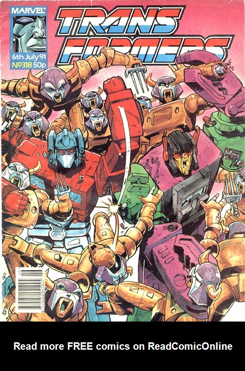 Read online The Transformers (UK) comic -  Issue #318 - 1