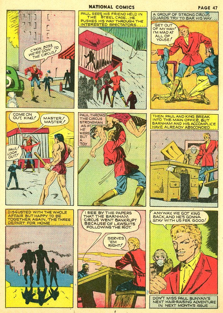 Read online National Comics comic -  Issue #6 - 49