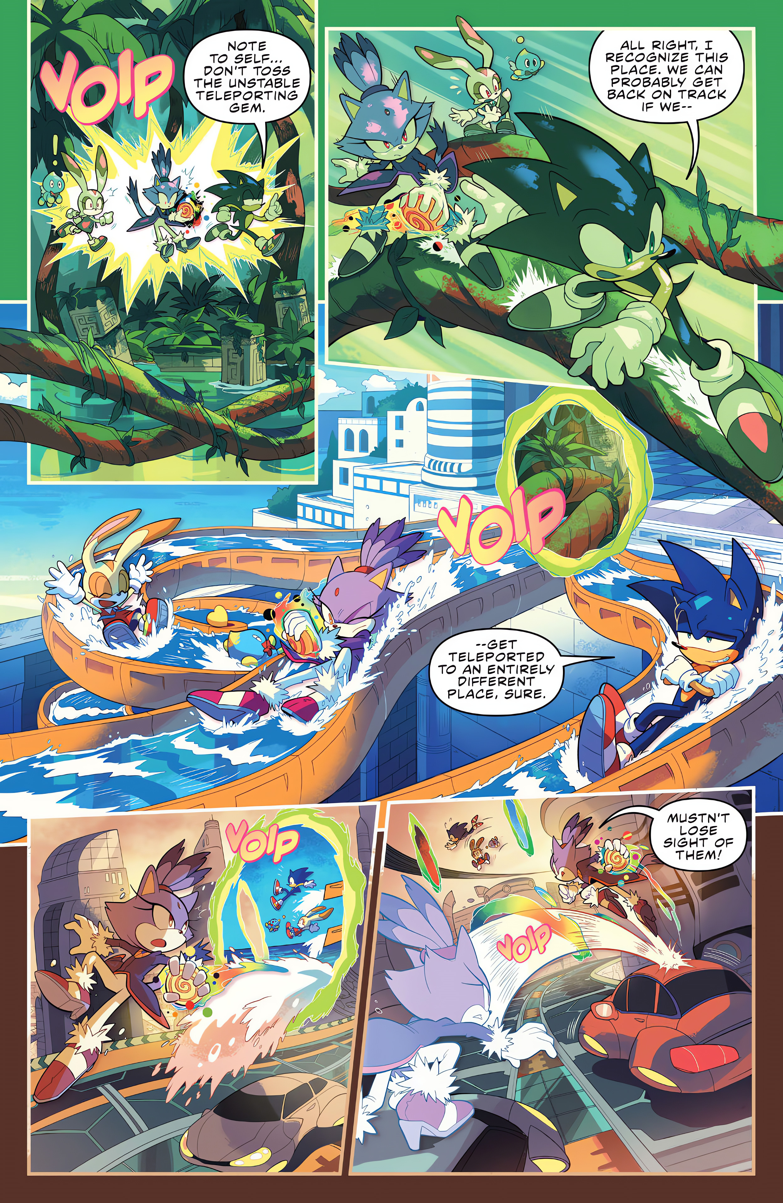 Read online Sonic the Hedgehog’s 900th Adventure comic -  Issue # Full - 30