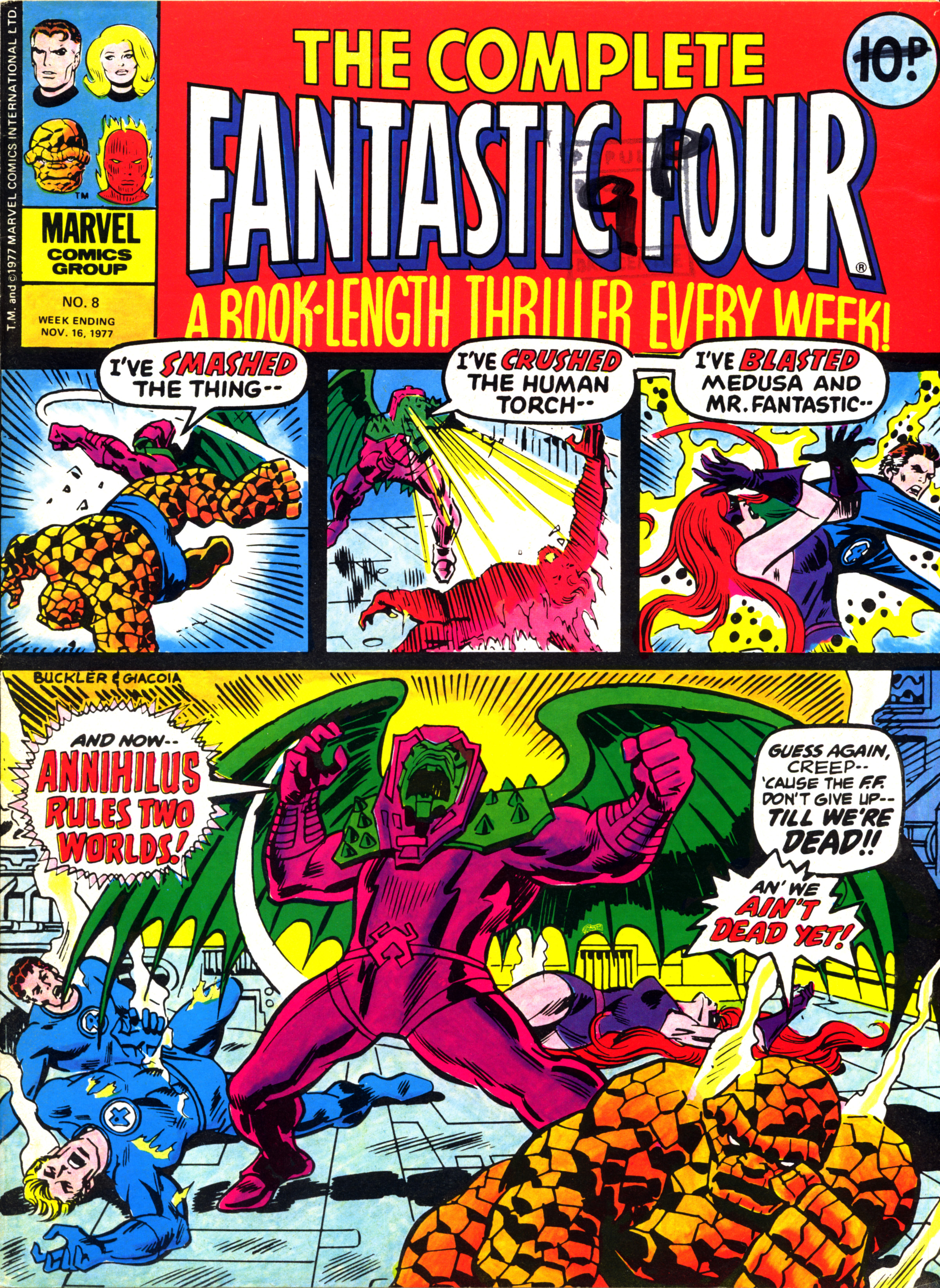 Read online Fantastic Four (1982) comic -  Issue #8 - 1