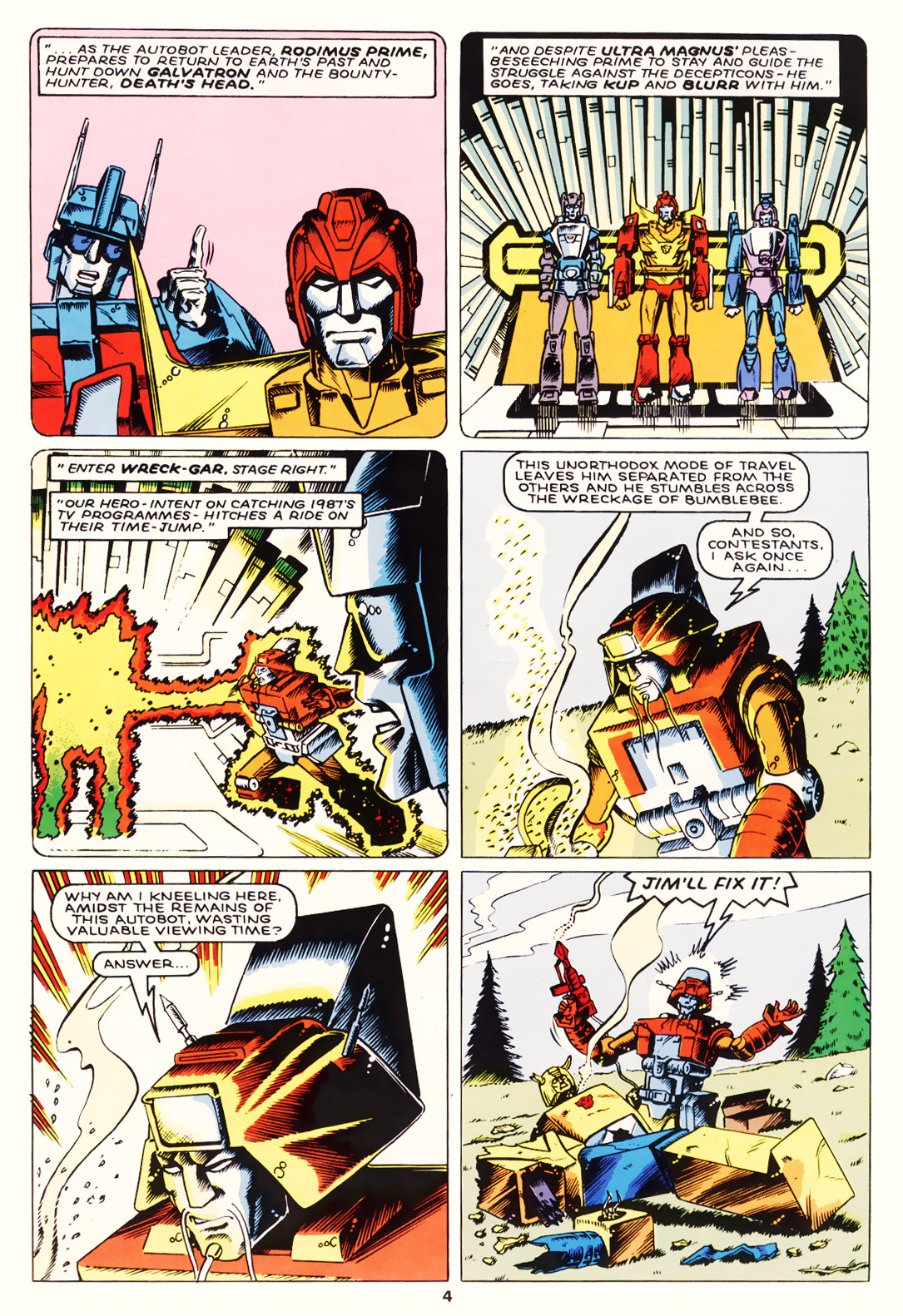 Read online The Transformers (UK) comic -  Issue #118 - 4