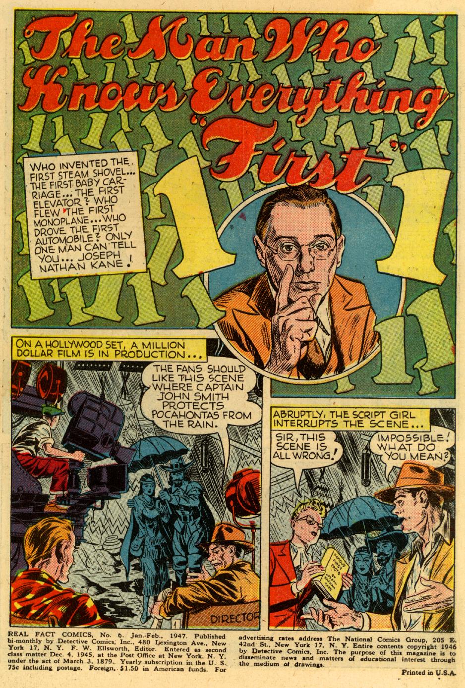 Read online Real Fact Comics comic -  Issue #7 - 3