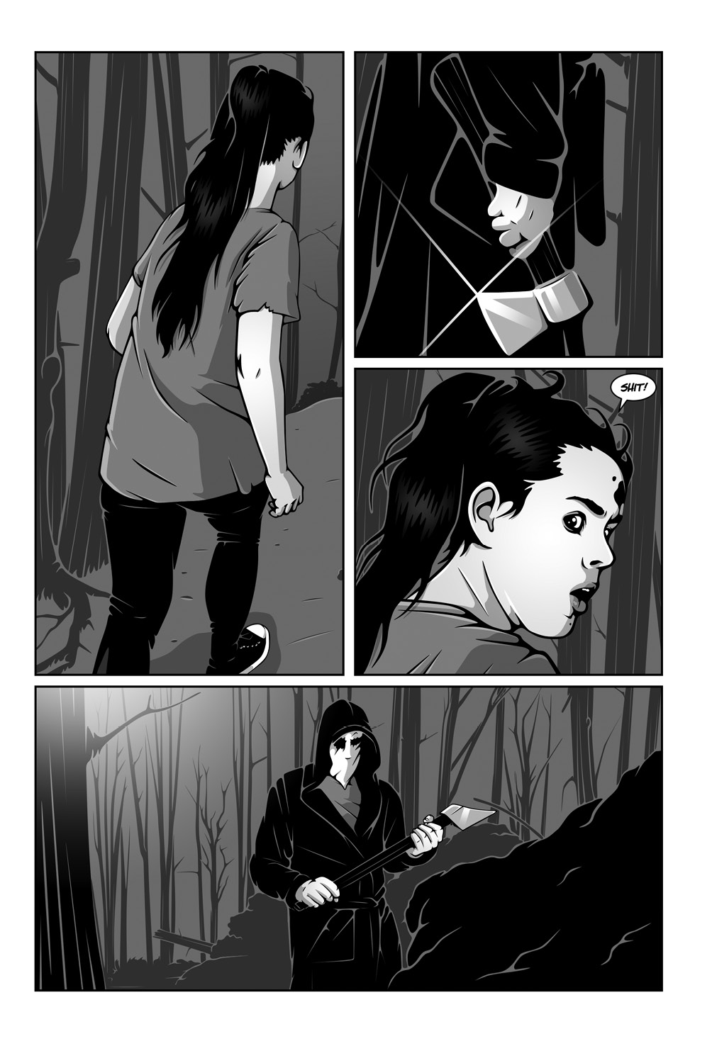 Read online Hollow Girl comic -  Issue #8 - 20