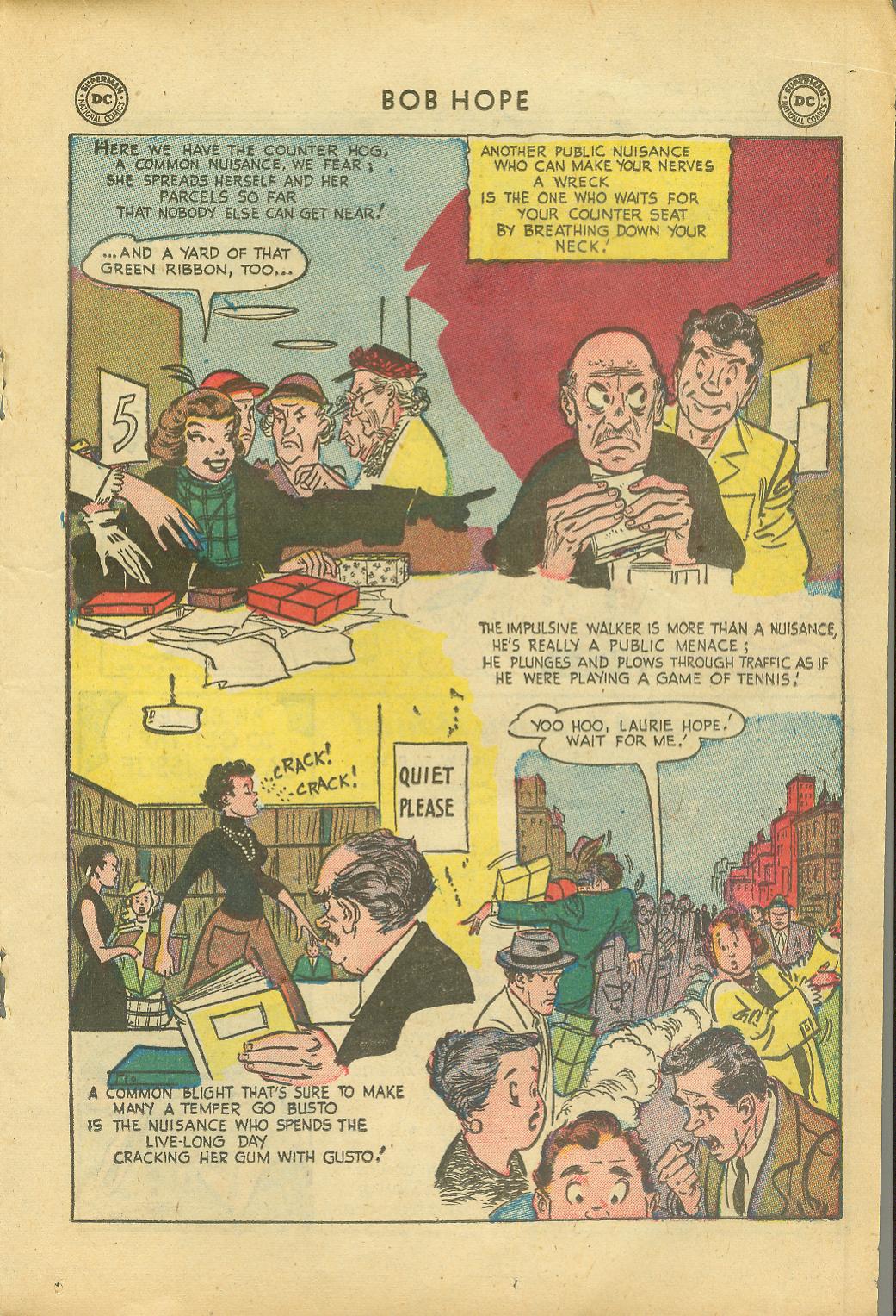 Read online The Adventures of Bob Hope comic -  Issue #21 - 23