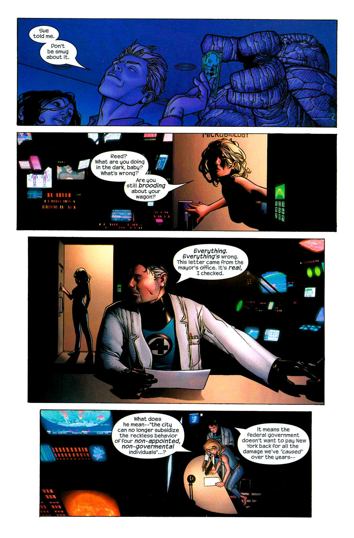 Read online Marvel Knights 4 comic -  Issue #1 - 22