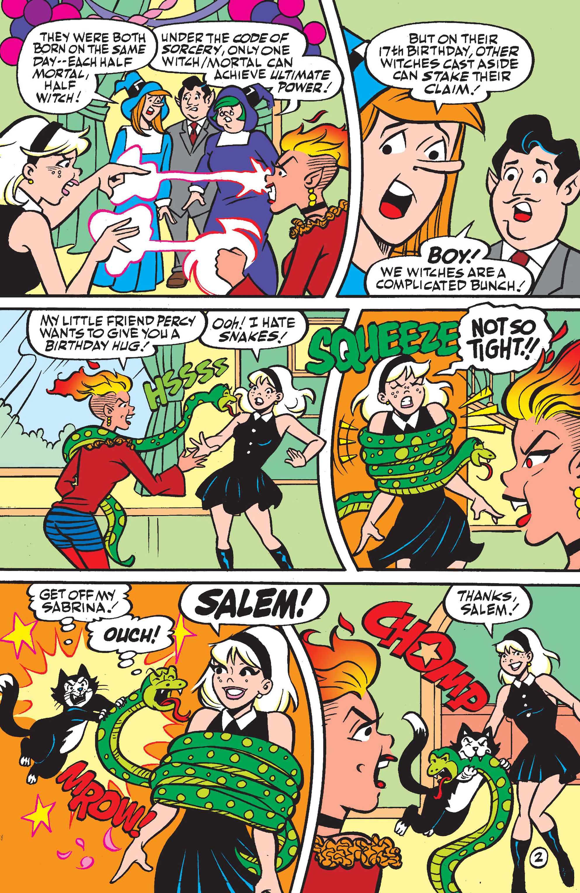Read online Sabrina the Teenage Witch Anniversary Spectacular comic -  Issue # Full - 4