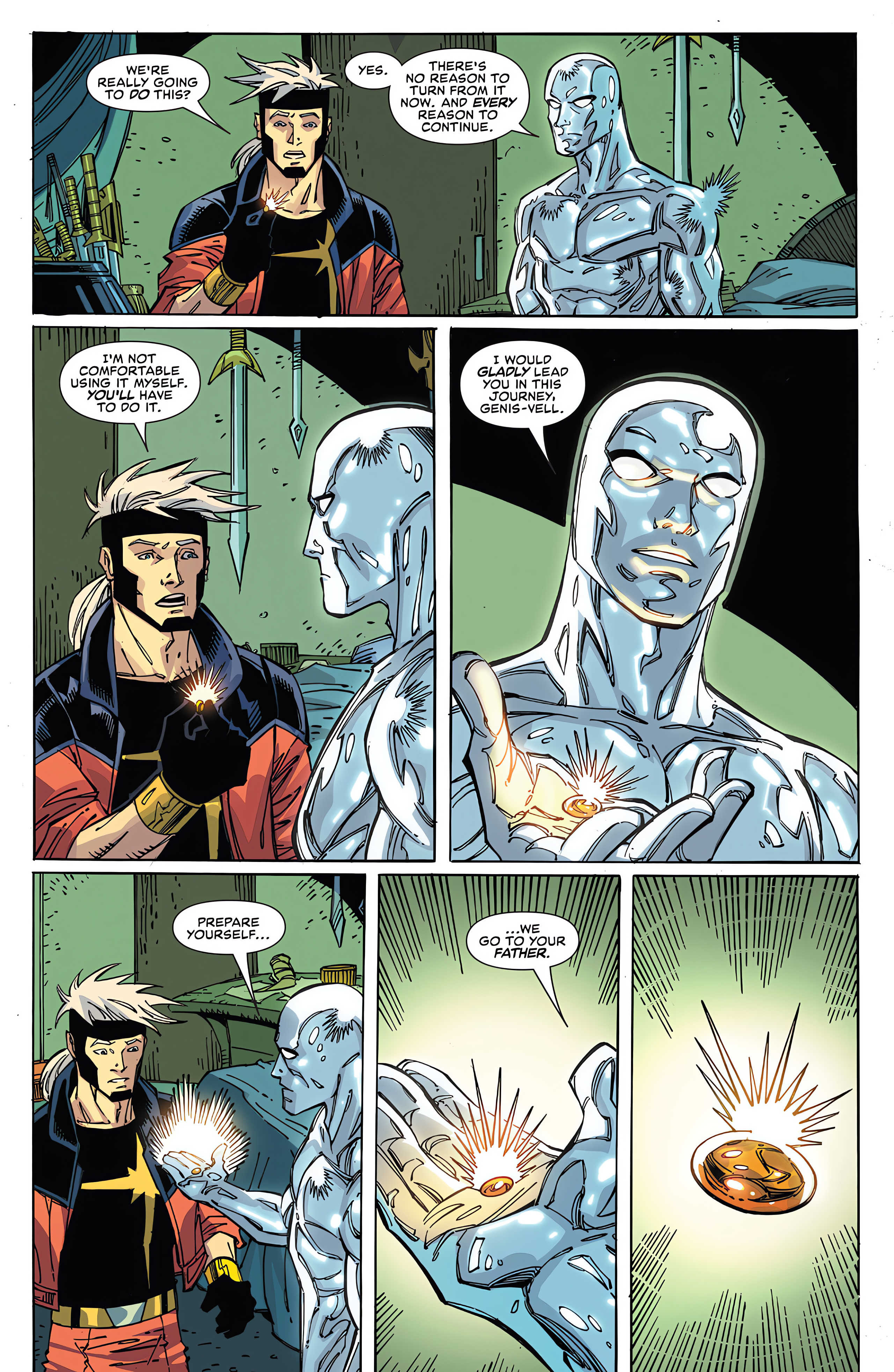 Read online Silver Surfer: Rebirth Legacy comic -  Issue #1 - 13