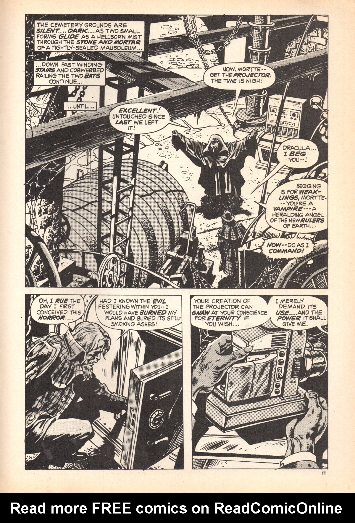 Read online Dracula Lives (1974) comic -  Issue #15 - 11