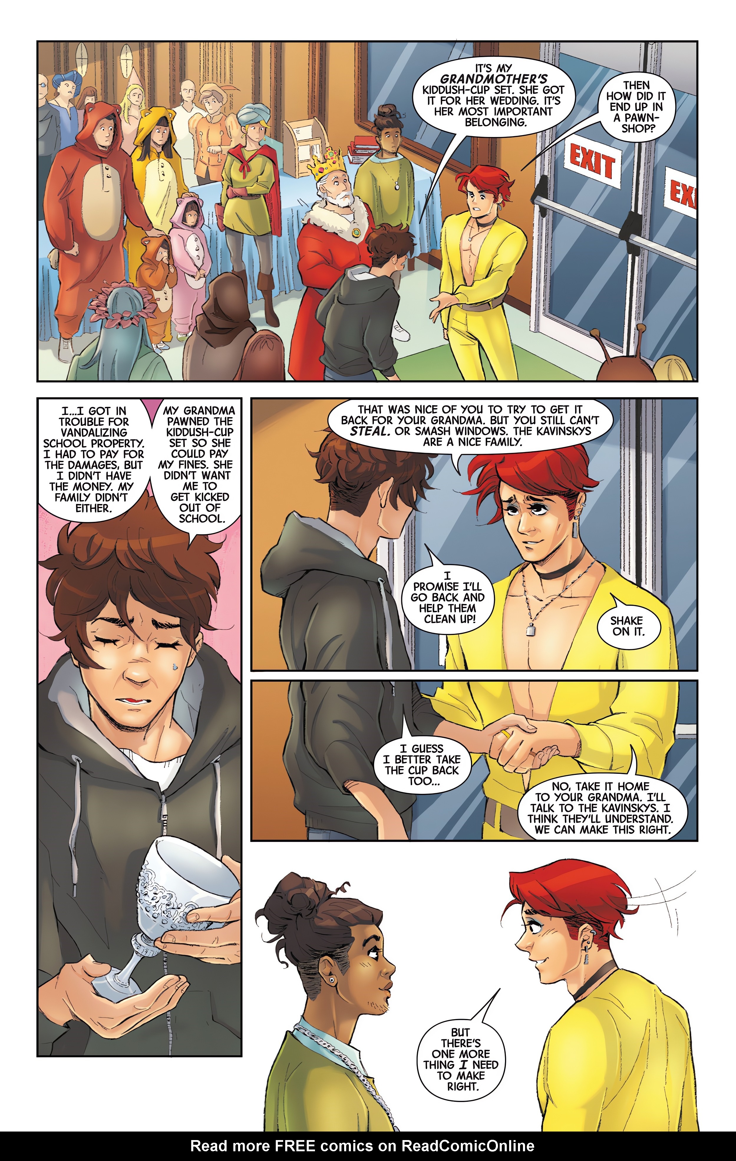 Read online Marvel's Voices: Pride (2023) comic -  Issue # TPB - 34