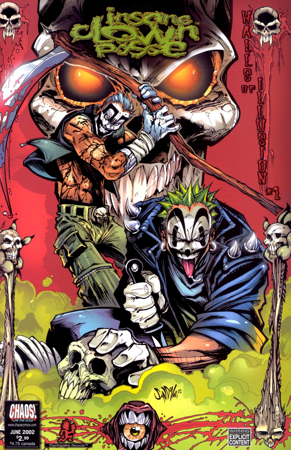 Read online Insane Clown Posse: Halls of Illusion comic -  Issue # Full - 1