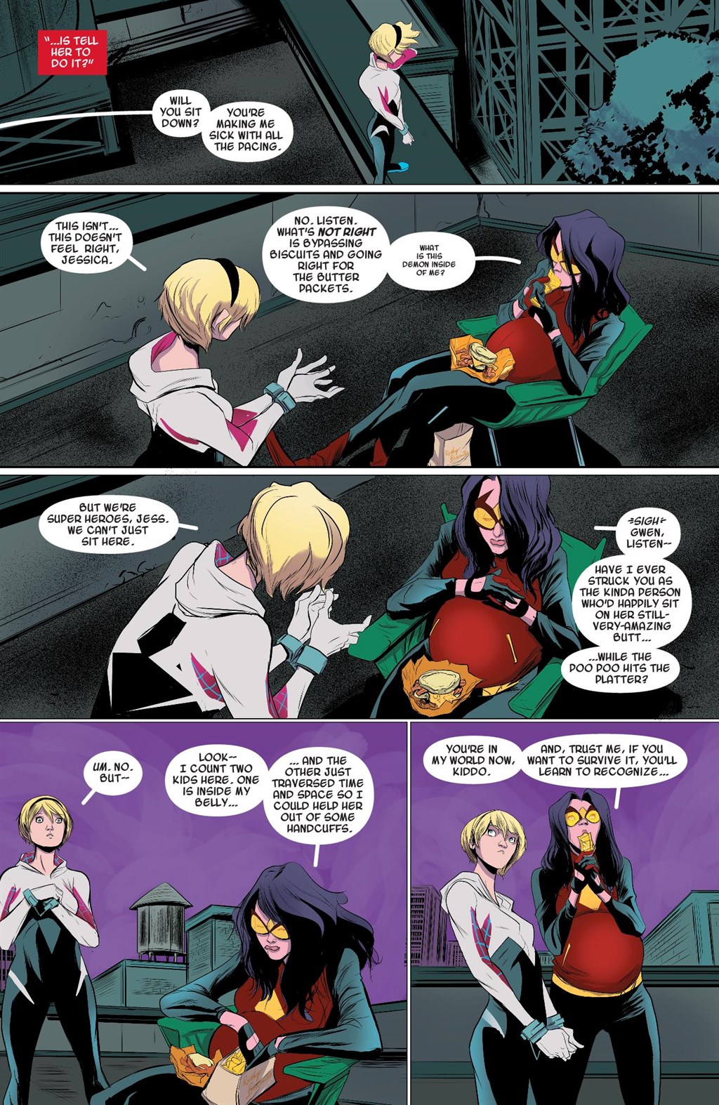 Spider-Gwen: Ghost-Spider - Edge of Spider-Verse (Modern Era Epic Collection) chapter 2 page 288