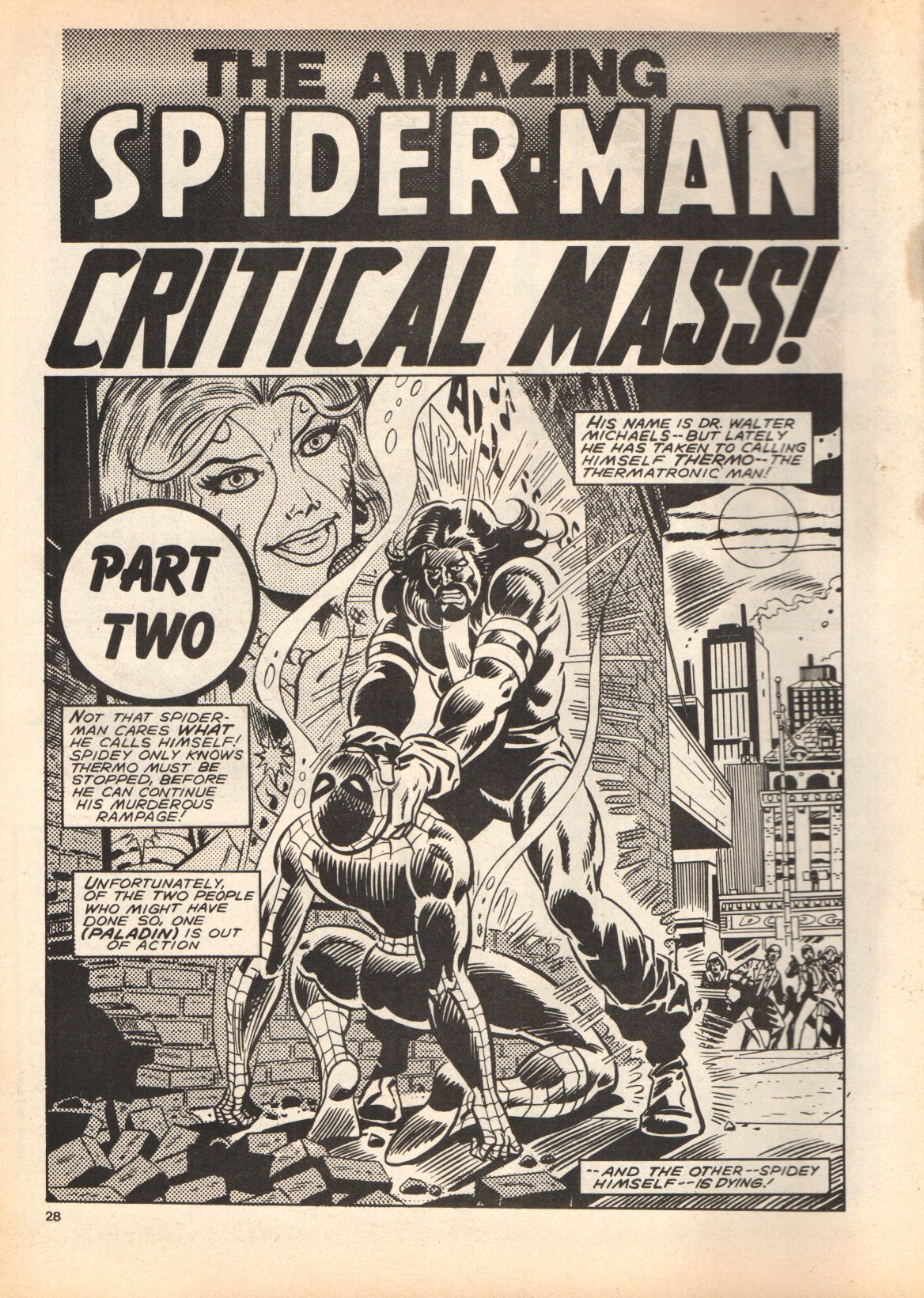 Read online Spider-Man Special comic -  Issue #1981W - 28