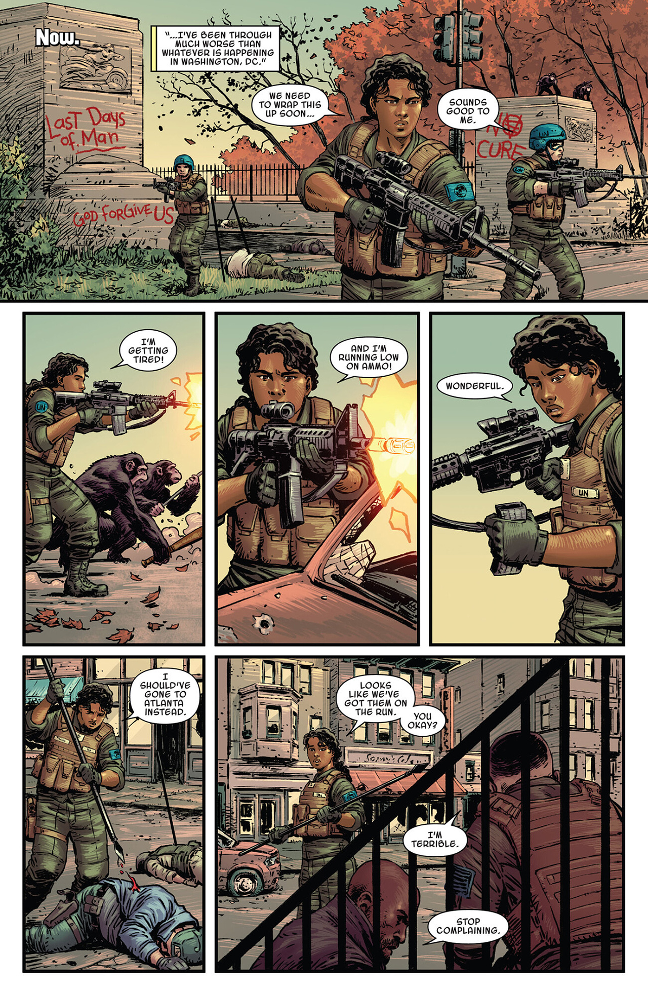 Read online Planet of the Apes (2023) comic -  Issue #5 - 12