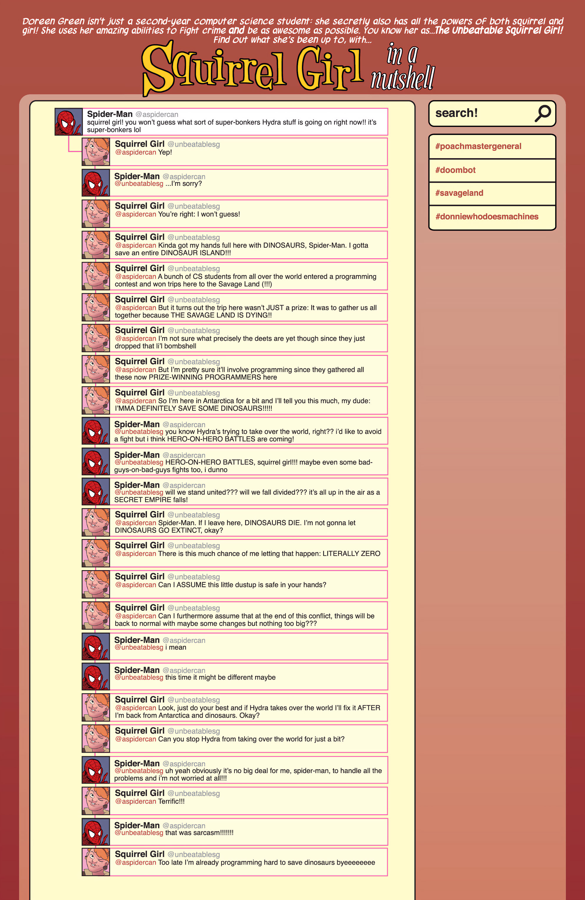 Read online The Unbeatable Squirrel Girl Omnibus comic -  Issue # TPB (Part 9) - 77