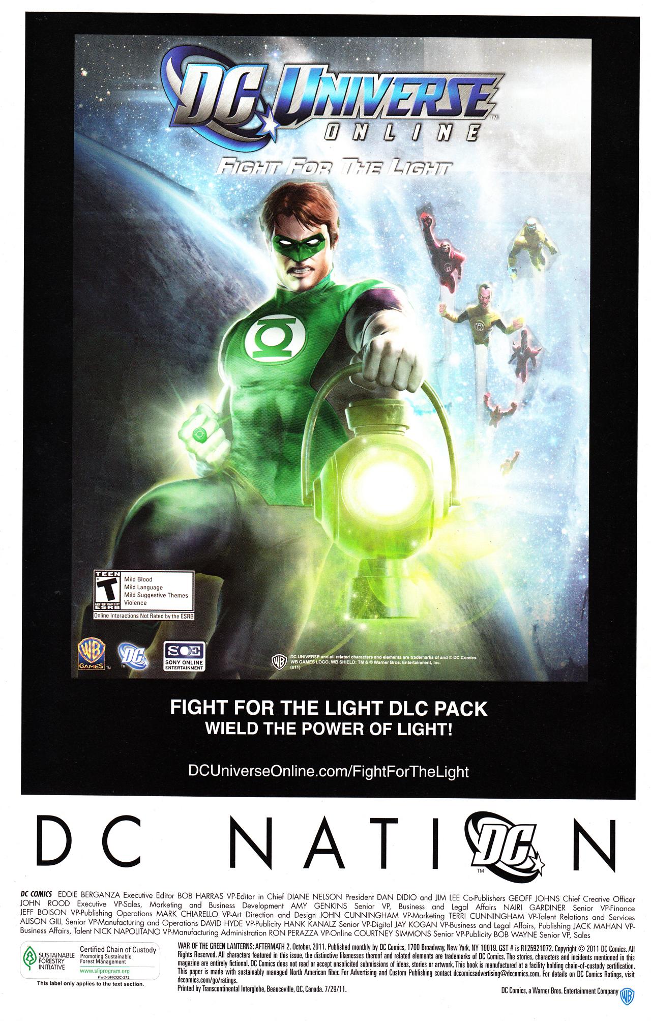Read online War of the Green Lanterns: Aftermath (2011) comic -  Issue #2 - 40