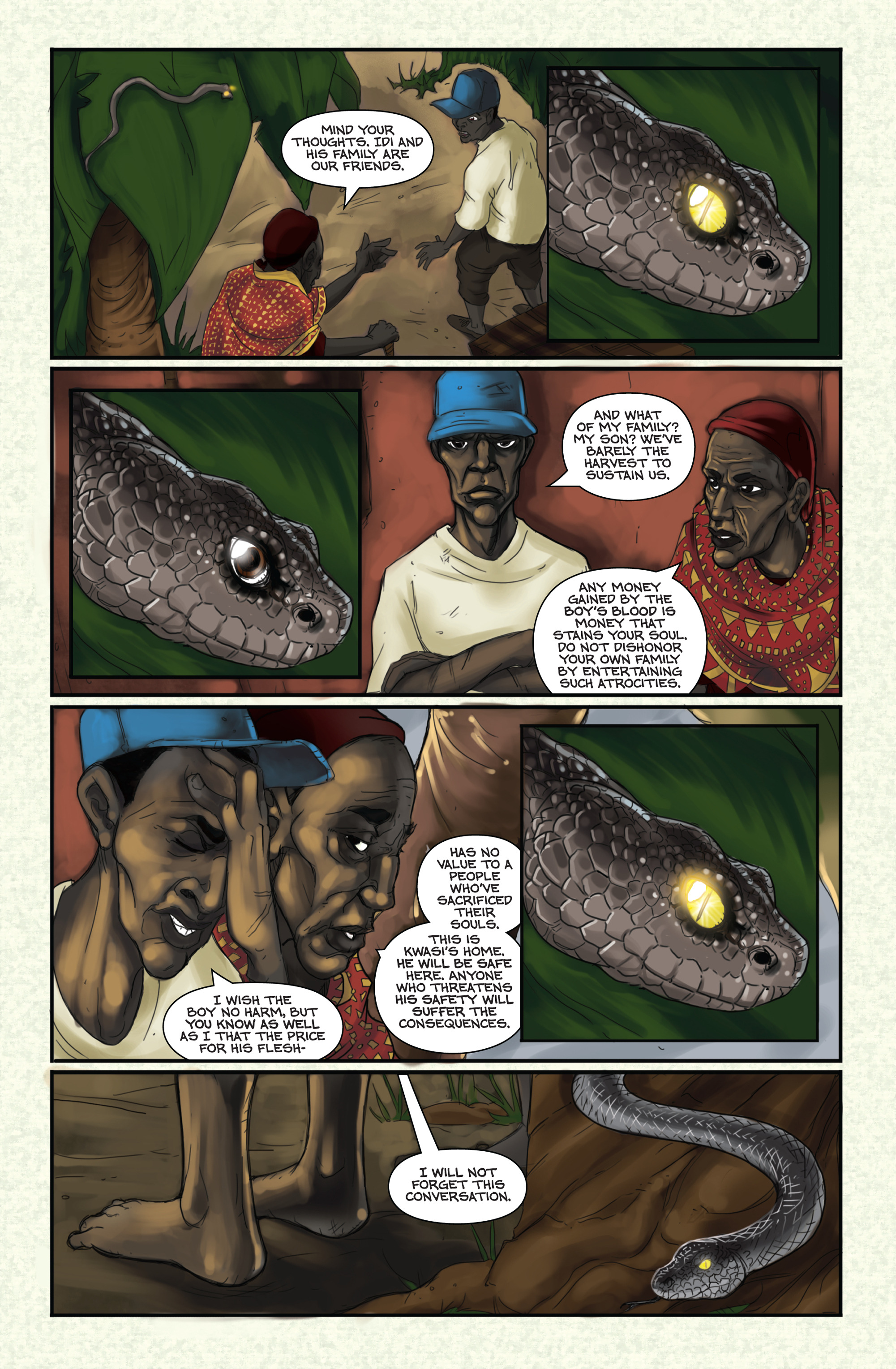 Read online Flesh of White comic -  Issue #1 - 9