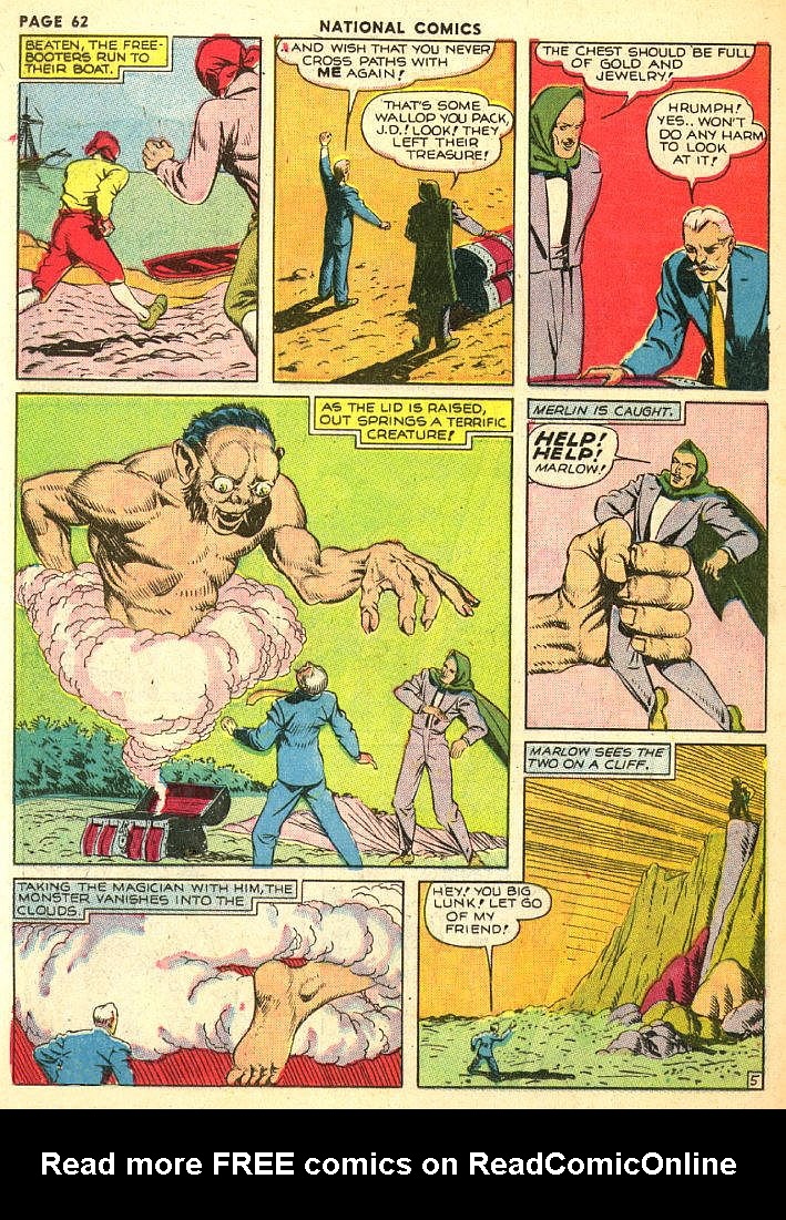 Read online National Comics comic -  Issue #6 - 64