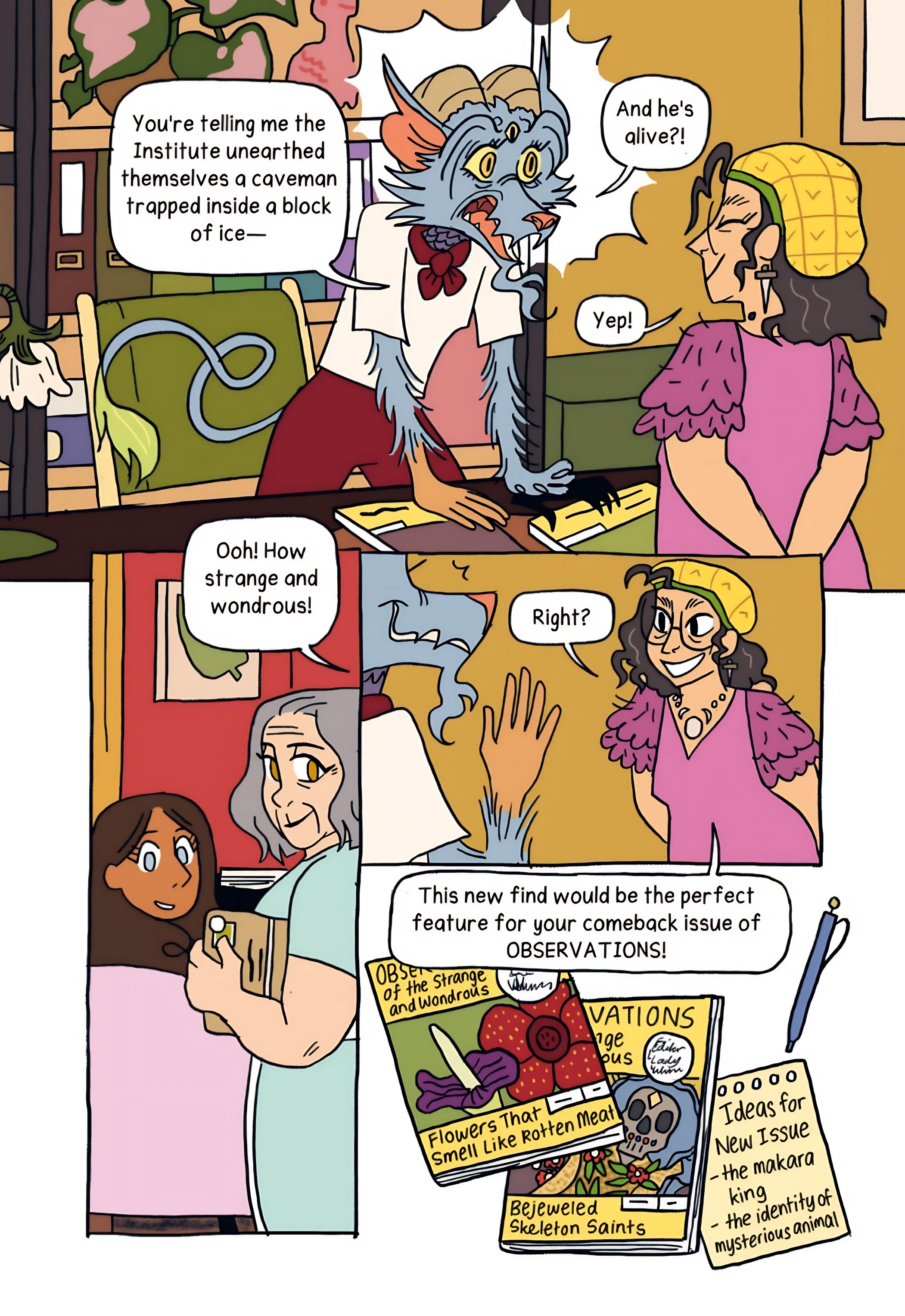 Read online My Aunt Is a Monster comic -  Issue # TPB (Part 3) - 118