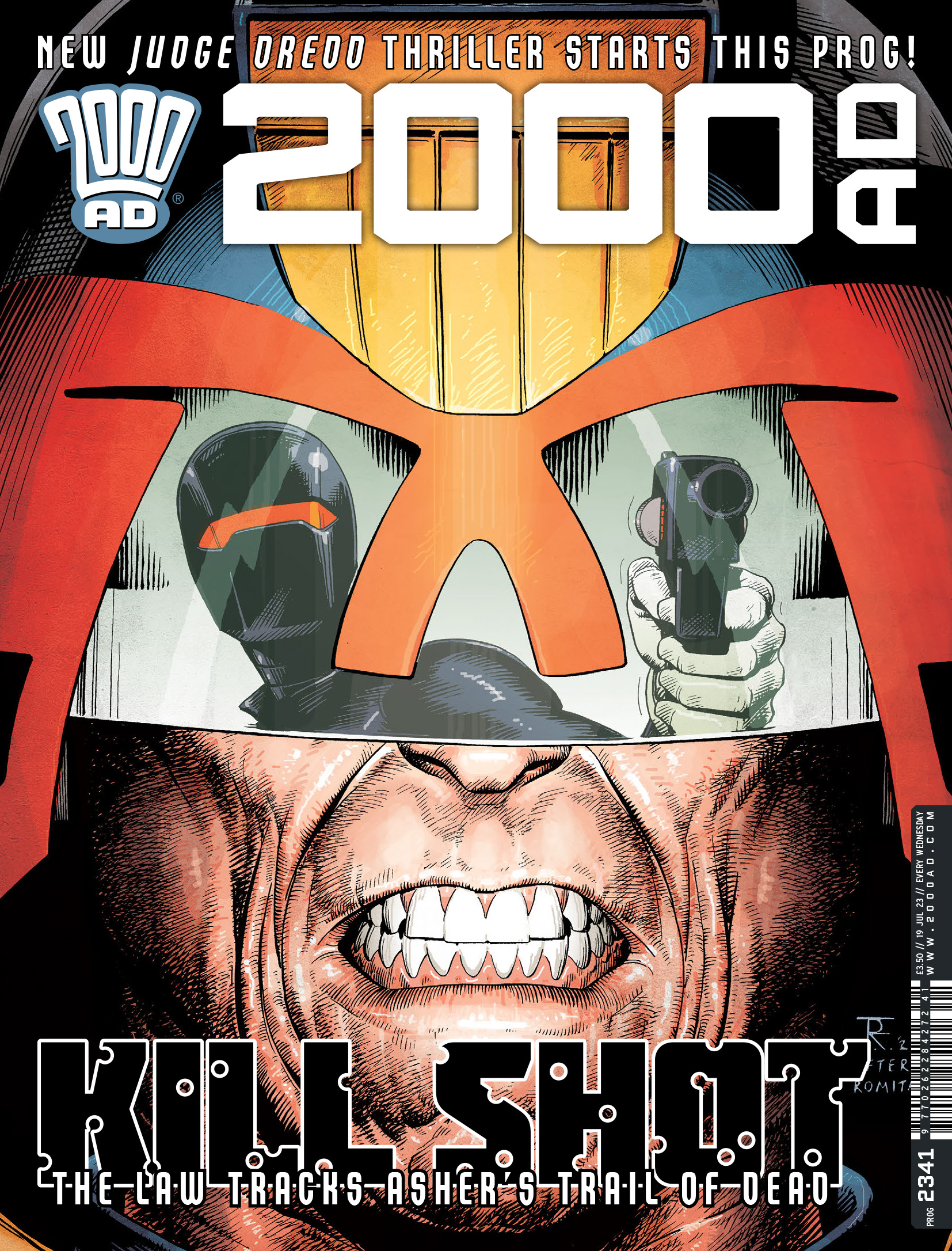 Read online 2000 AD comic -  Issue #2341 - 1
