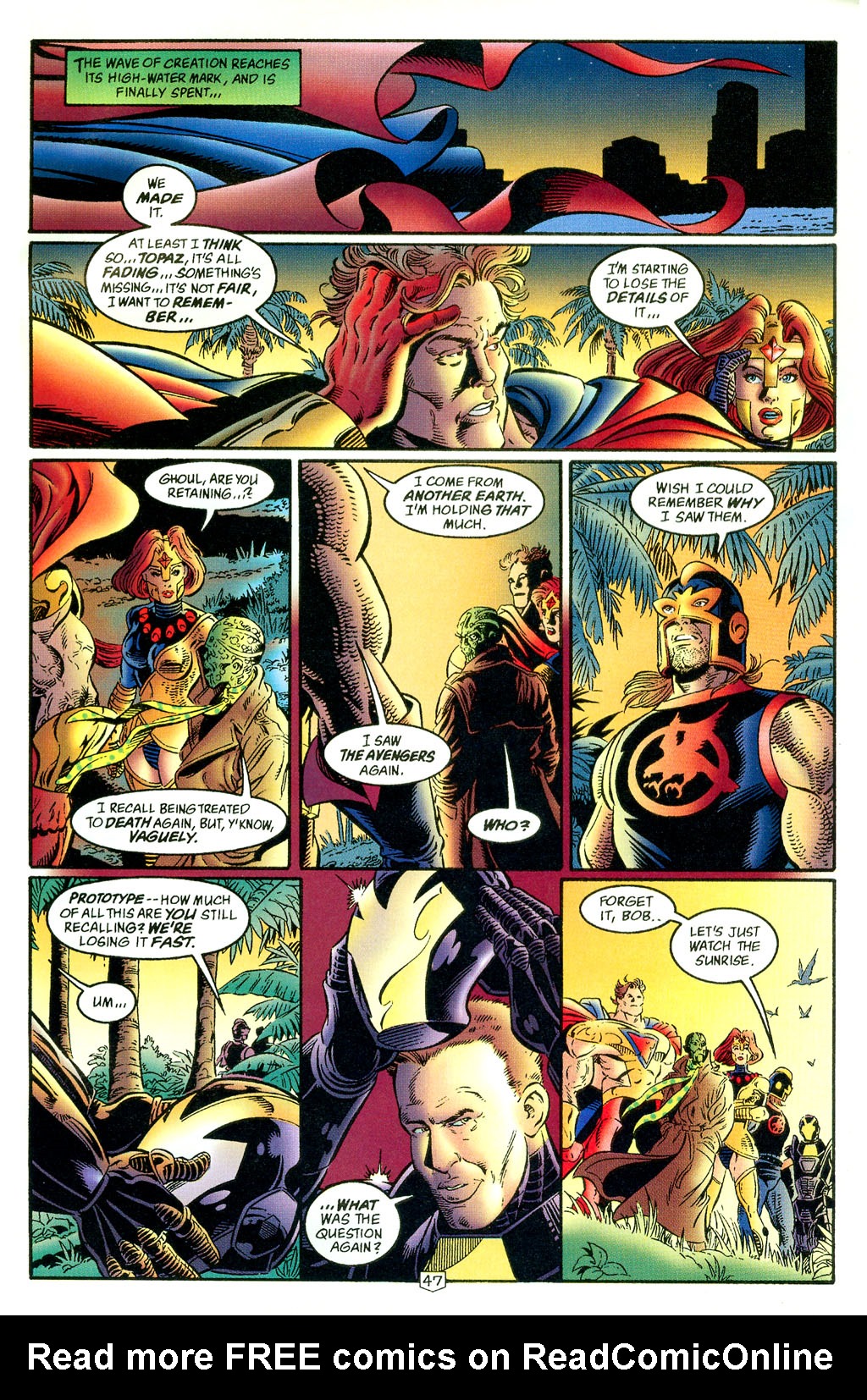 Read online UltraForce/Avengers comic -  Issue # Full - 47