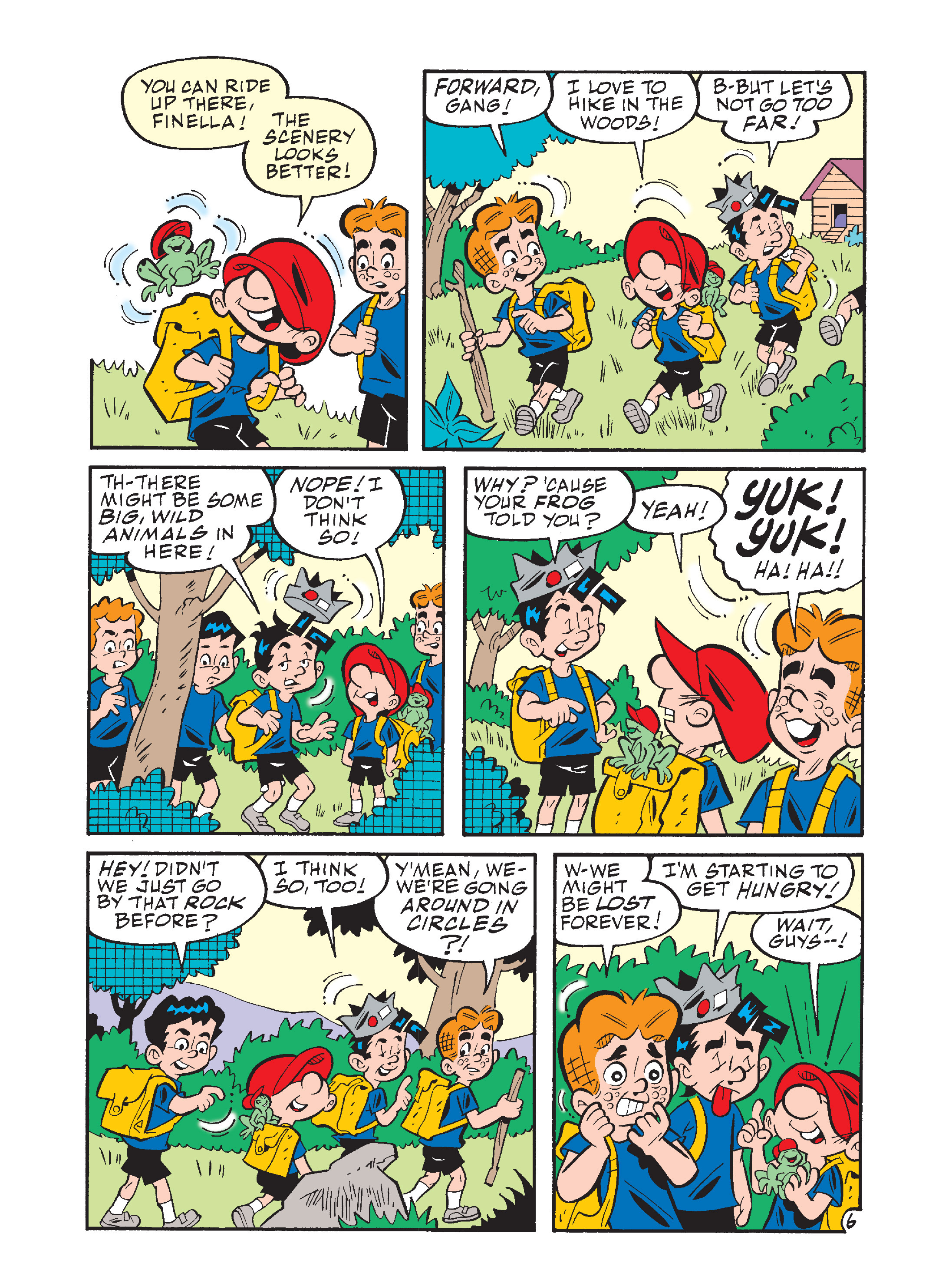 Read online Archie's Funhouse Double Digest comic -  Issue #7 - 134
