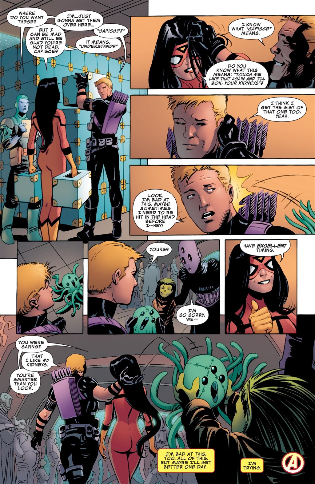 Read online Marvel-Verse: Spider-Woman comic -  Issue # TPB - 91
