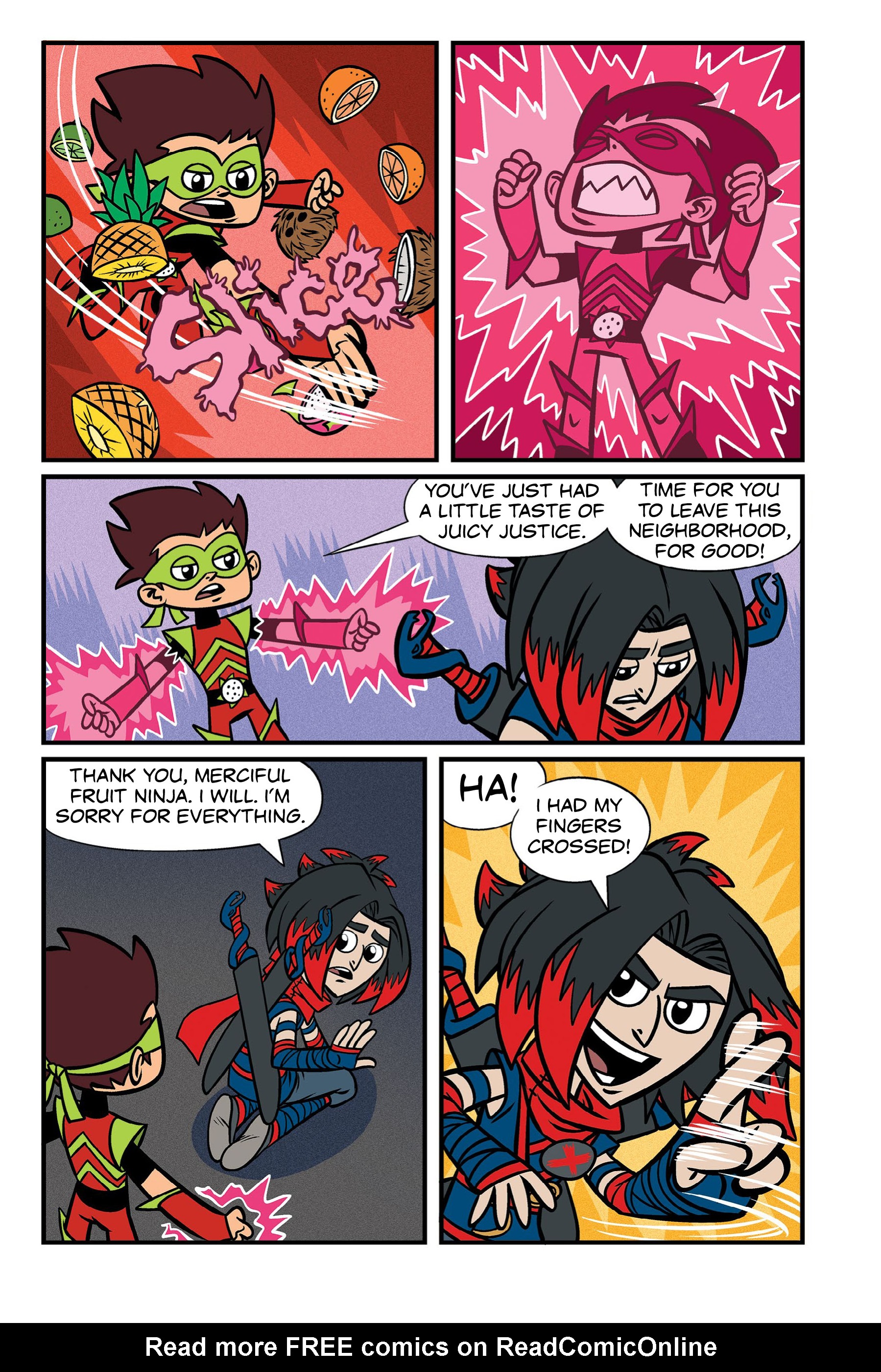 Read online Fruit Ninja: Frenzy Force comic -  Issue # TPB - 69