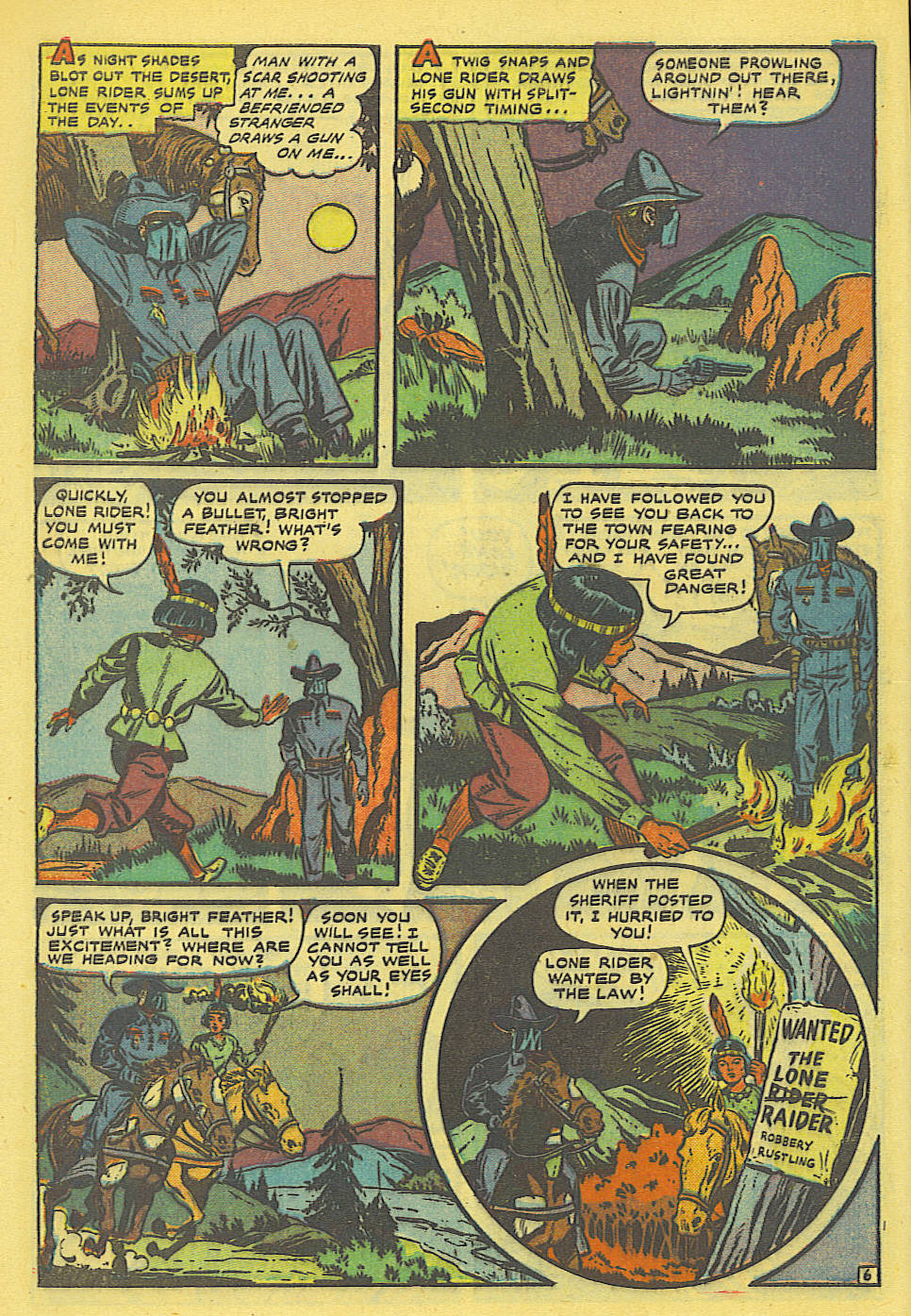 Read online The Lone Rider comic -  Issue #1 - 8