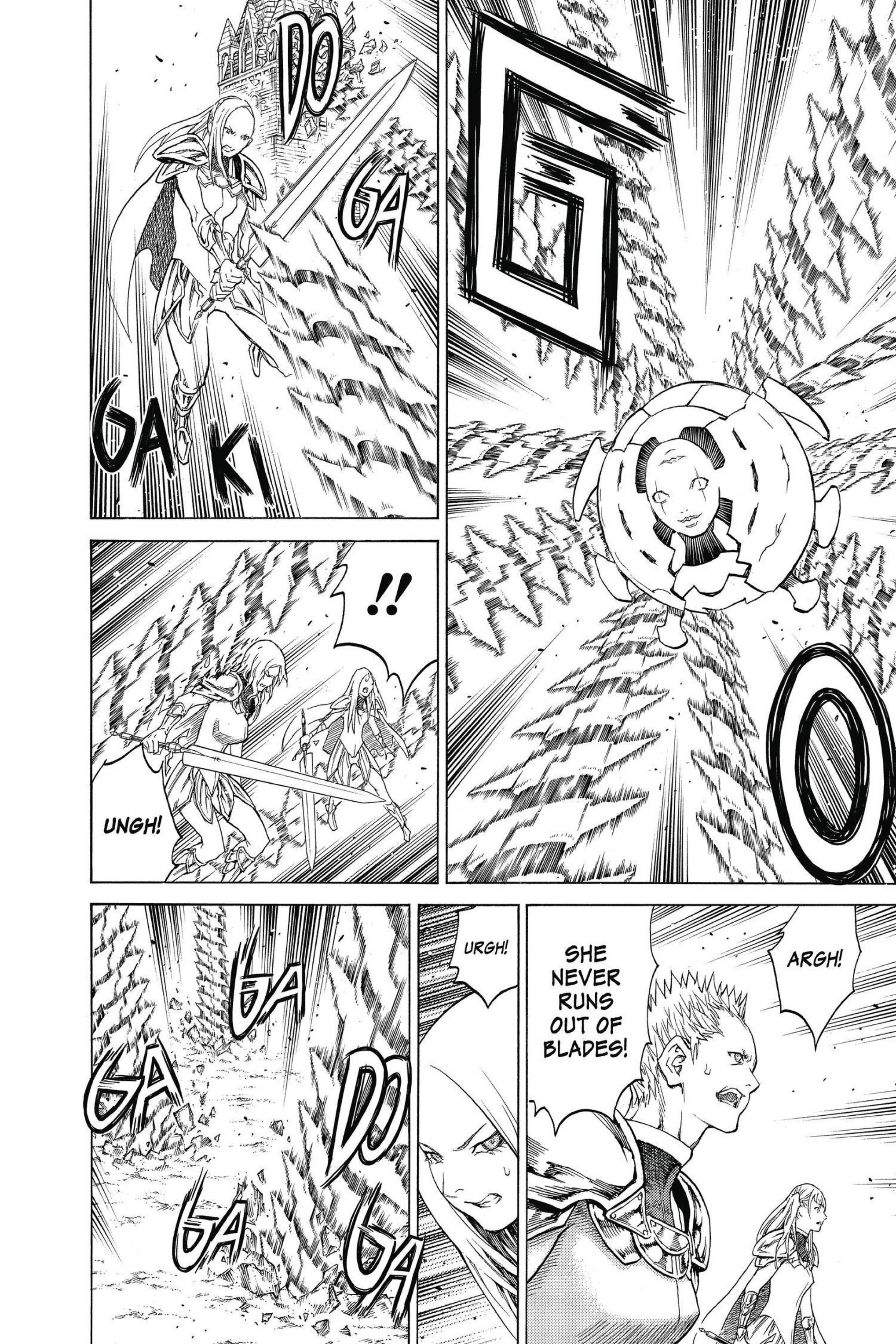 Read online Claymore comic -  Issue #25 - 70