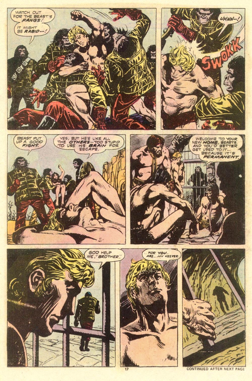 Read online Adventures on the Planet of the Apes comic -  Issue #8 - 12