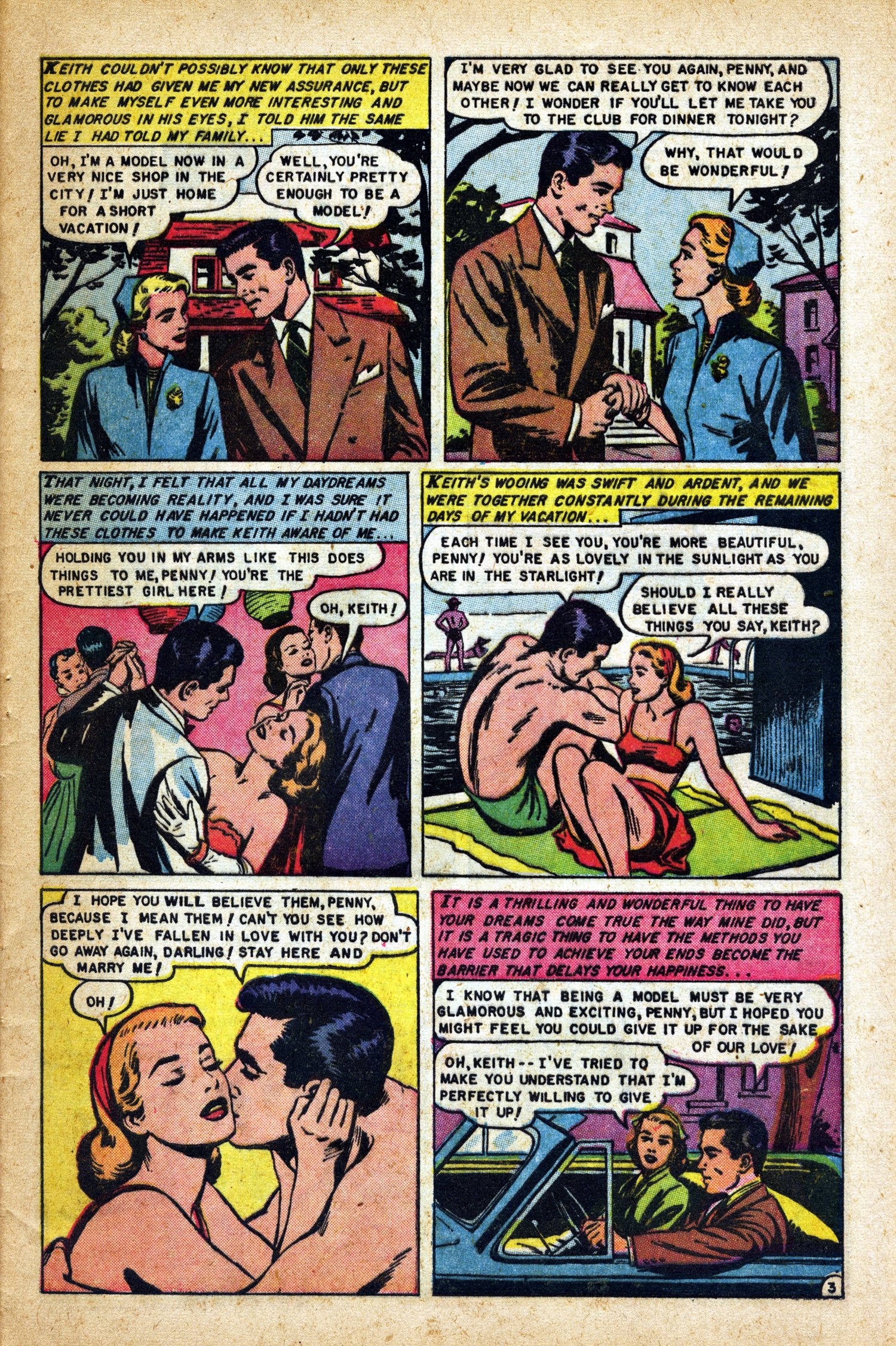 Read online Glamorous Romances comic -  Issue #63 - 29