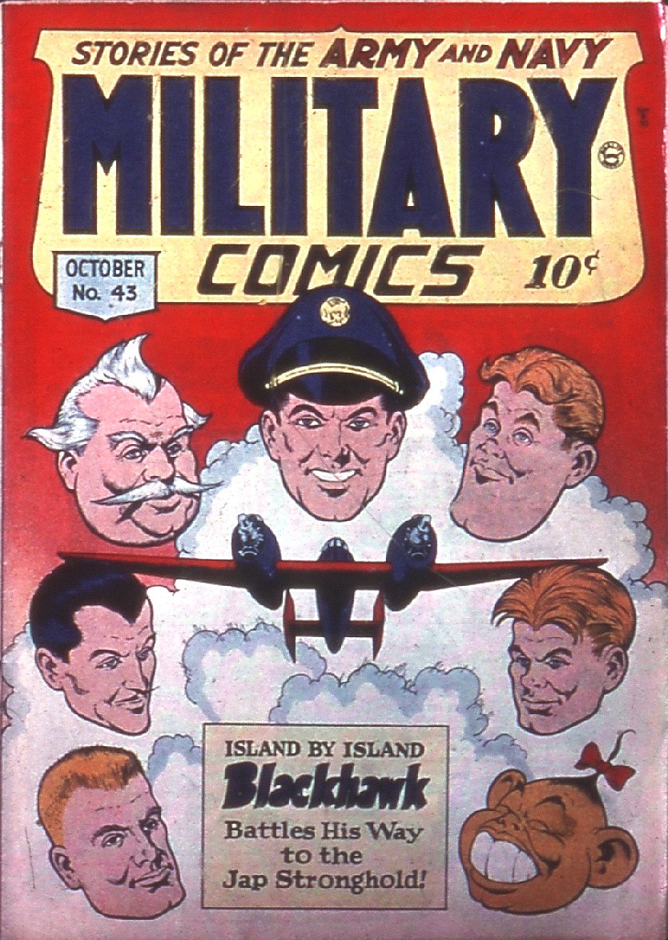Read online Military Comics comic -  Issue #43 - 1