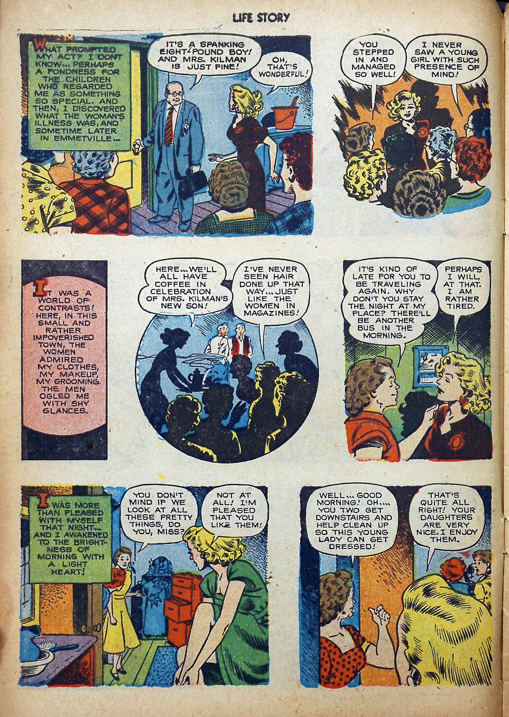 Read online Life Story comic -  Issue #44 - 6