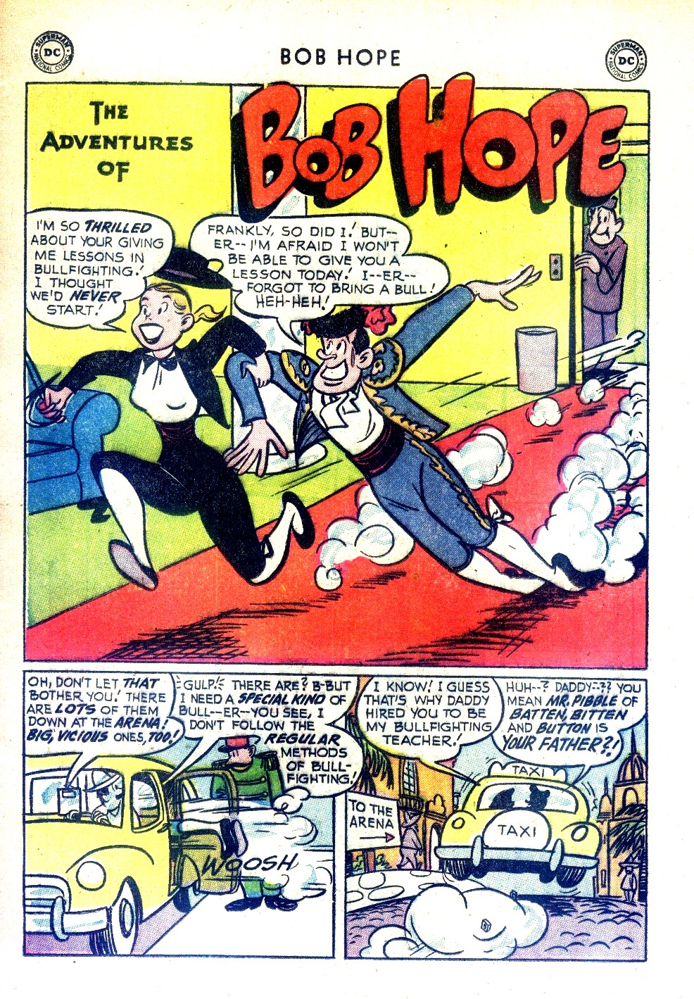 Read online The Adventures of Bob Hope comic -  Issue #32 - 12
