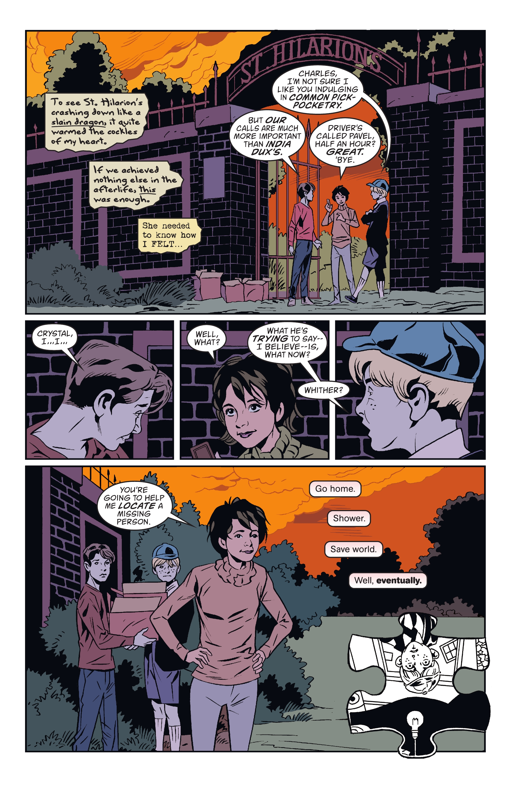 Read online Dead Boy Detectives by Toby Litt & Mark Buckingham comic -  Issue # TPB (Part 2) - 14