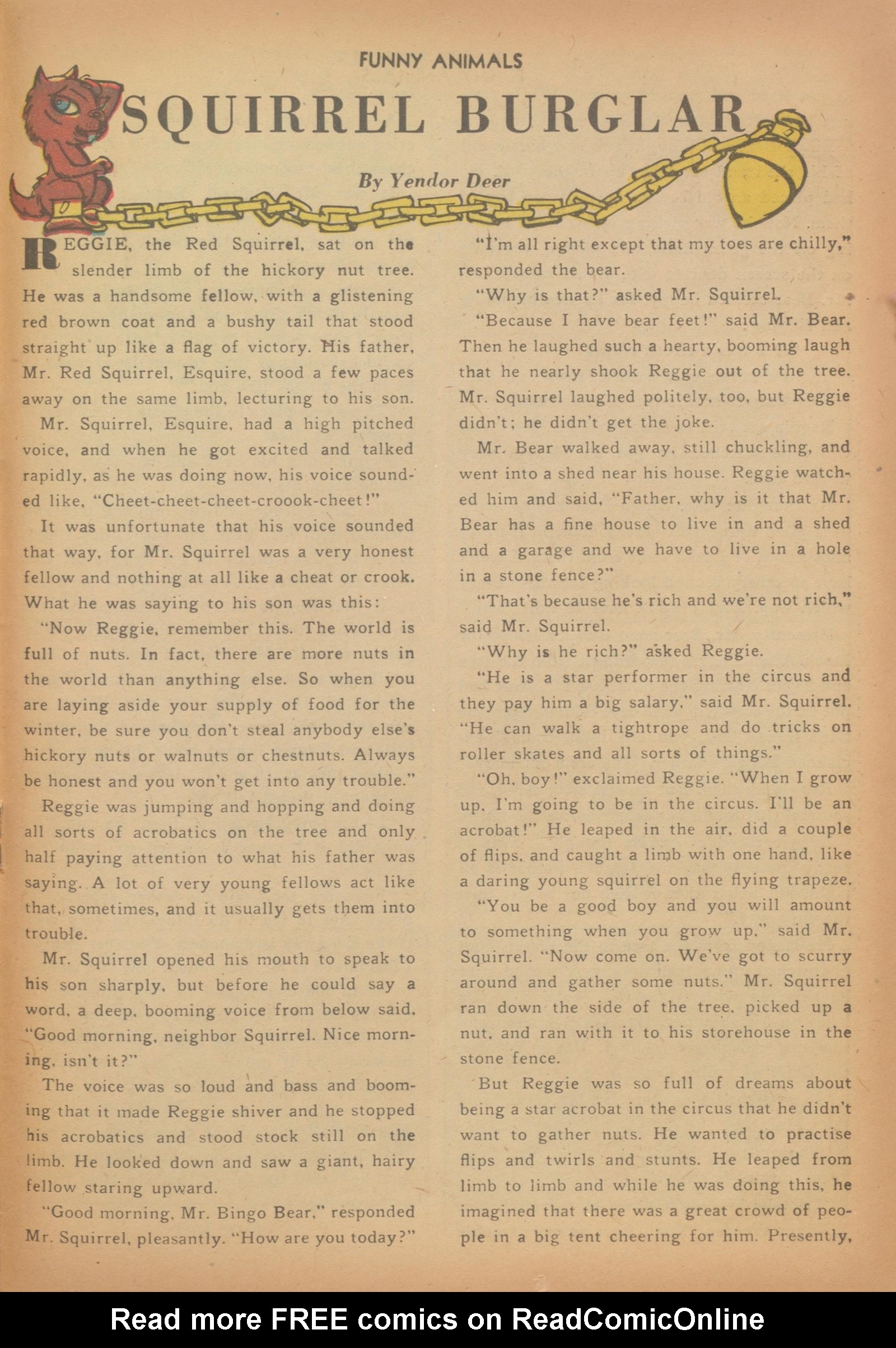 Read online Fawcett's Funny Animals comic -  Issue #72 - 25
